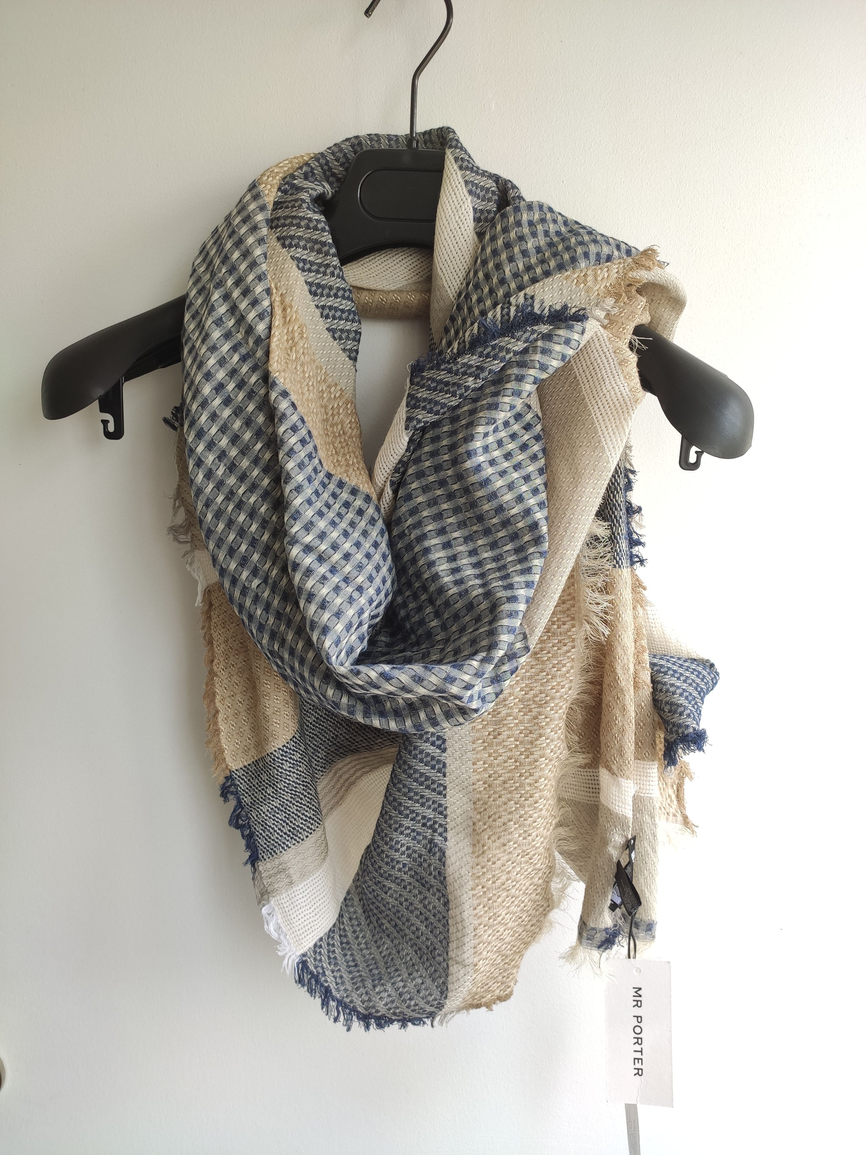Balmain BALMAIN scarf Cotton/Linen-blend BNWT Size ONE SIZE - 5 Thumbnail