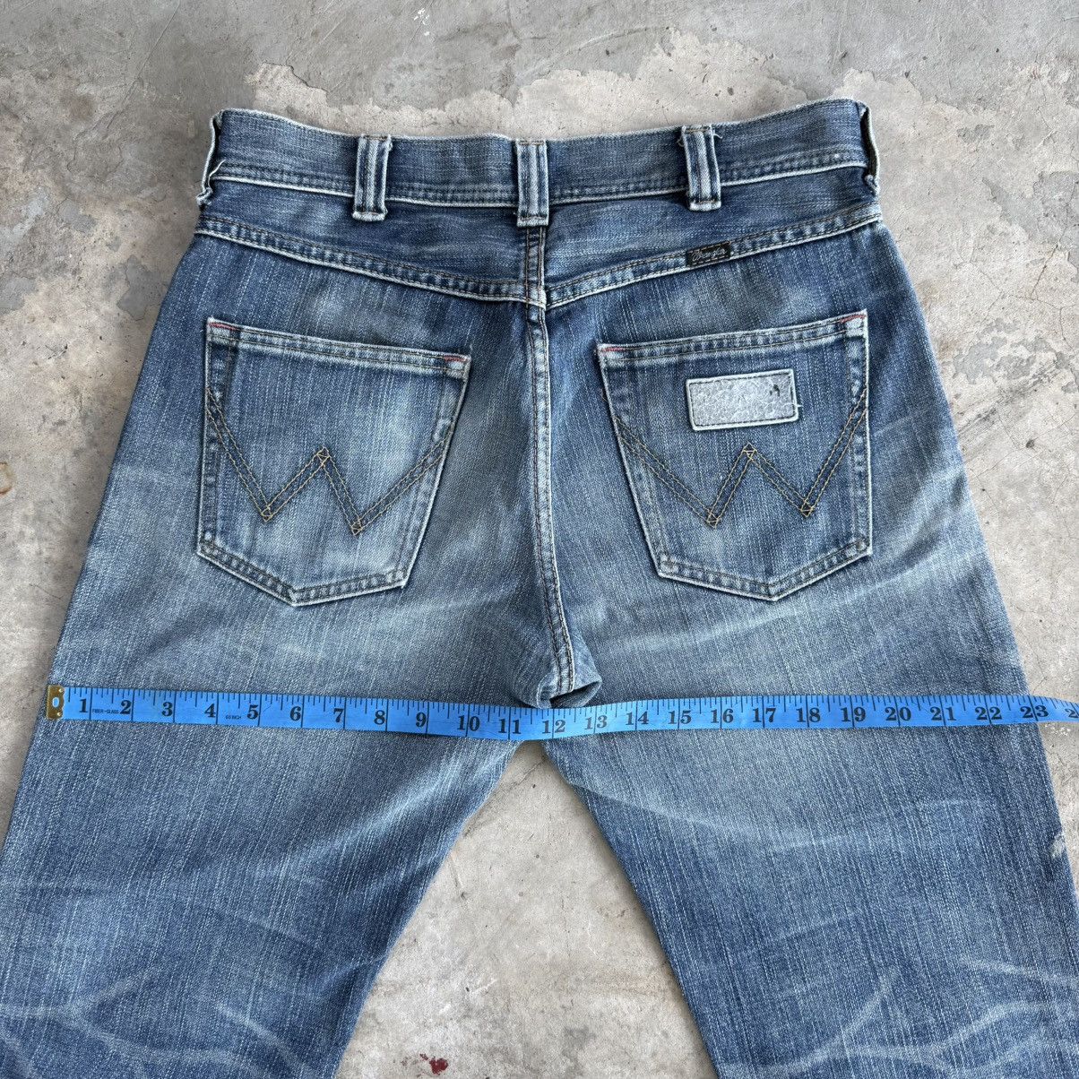Wrangler W32x32.5 Vintage Wrangler Faded Ripped Denim Jean Pants Size US 32 / EU 48 - 10 Thumbnail