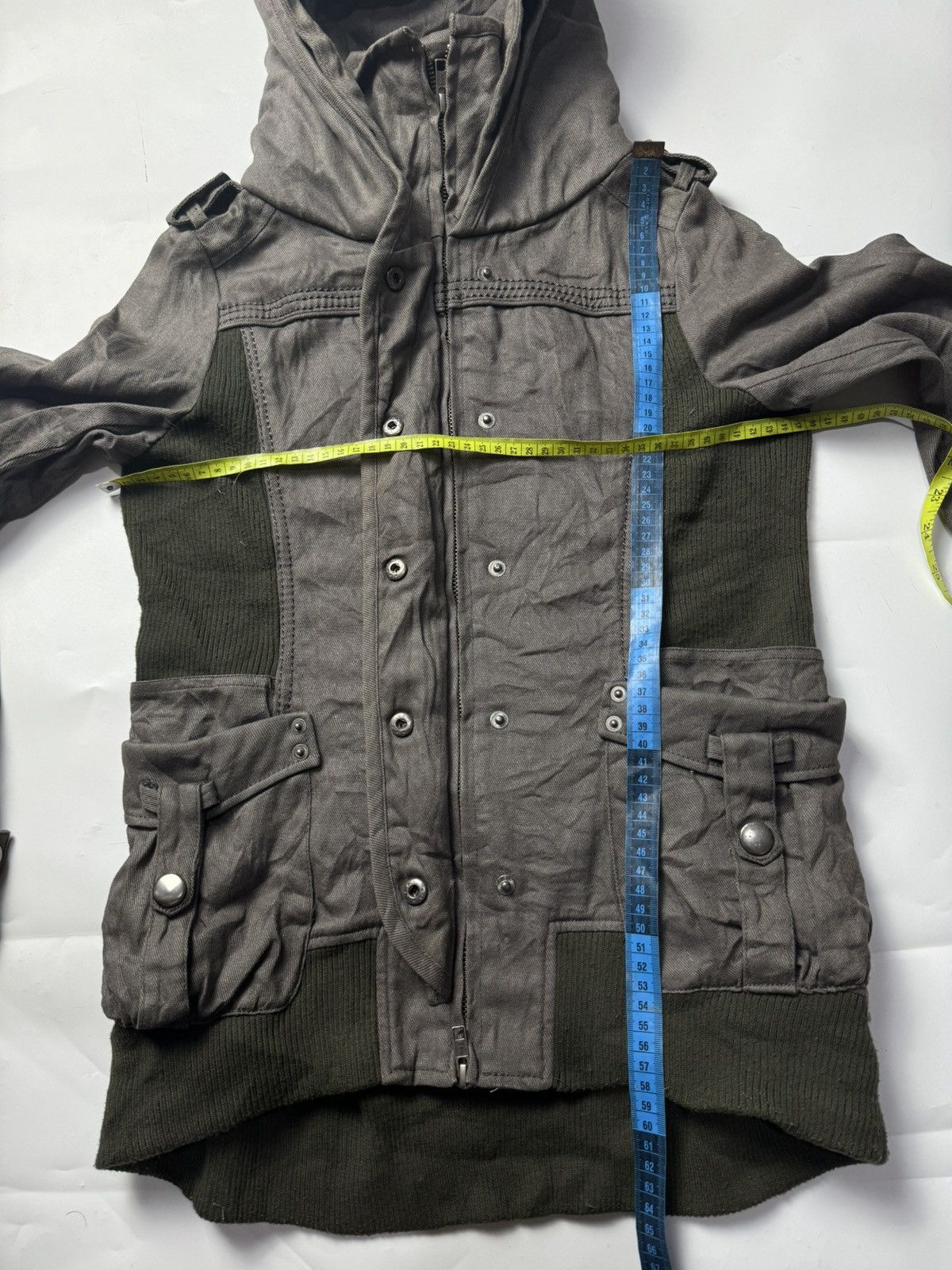 Issey Miyake × Japanese Brand Japanese Double Hoodie Deep Jacket Goa lgb styled Size US S / EU 44-46 / 1 - 6 Thumbnail