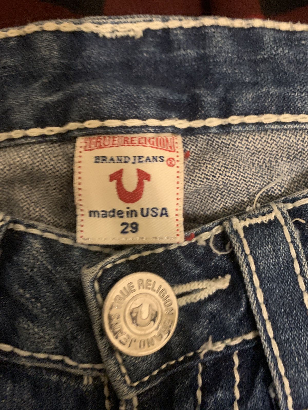 True Religion Womens Flared True Religion Jeans Size 29" - 4 Thumbnail
