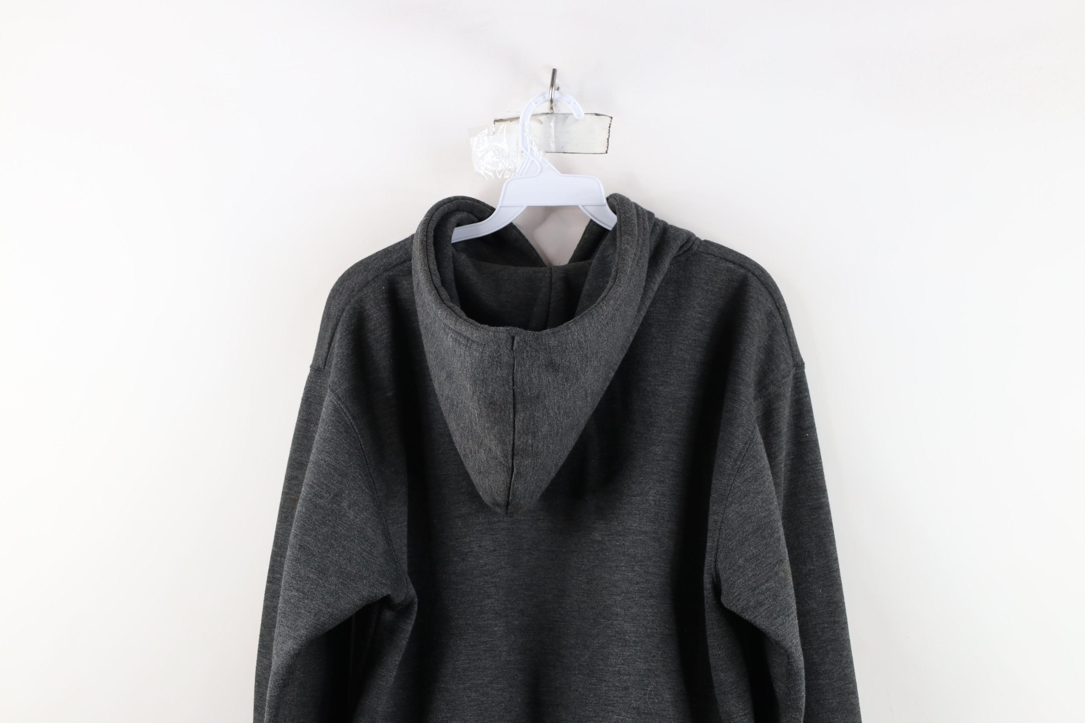 Vintage Vintage 90s Block S Michigan State University Hoodie Gray Size US M / EU 48-50 / 2 - 15 Thumbnail