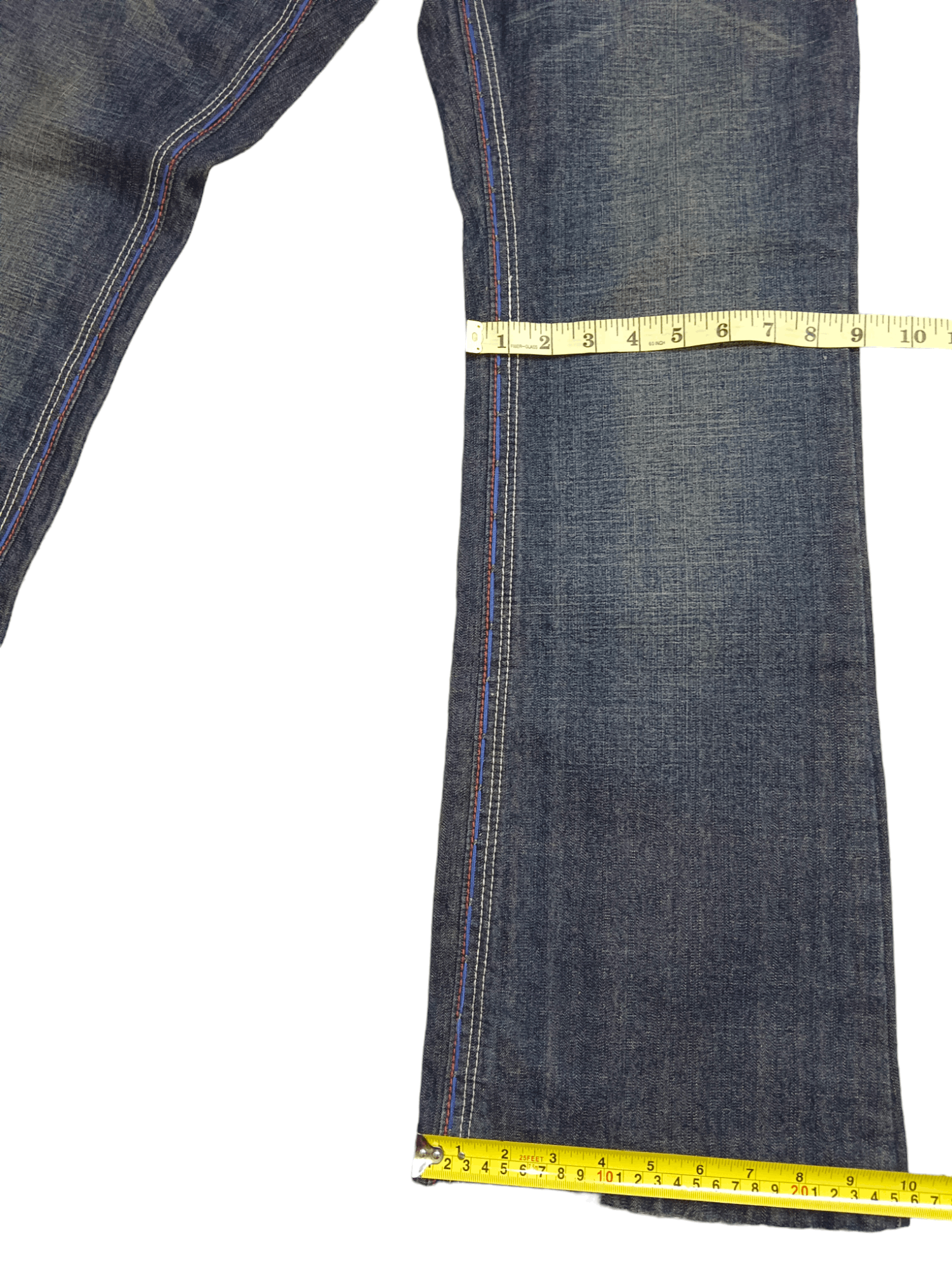 Denim & Co. Laguna Beach Embellished Skull Flare Denim Size US 32 / EU 48 - 17 Thumbnail
