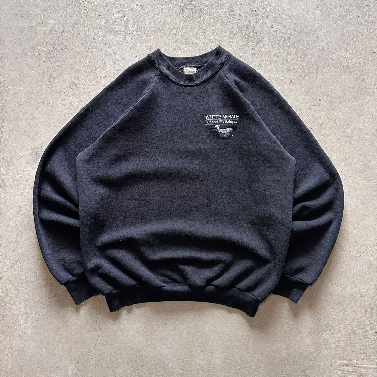 Vintage vintage 90s black sweatshirt Size US XL / EU 56 / 4 - 1 Thumbnail
