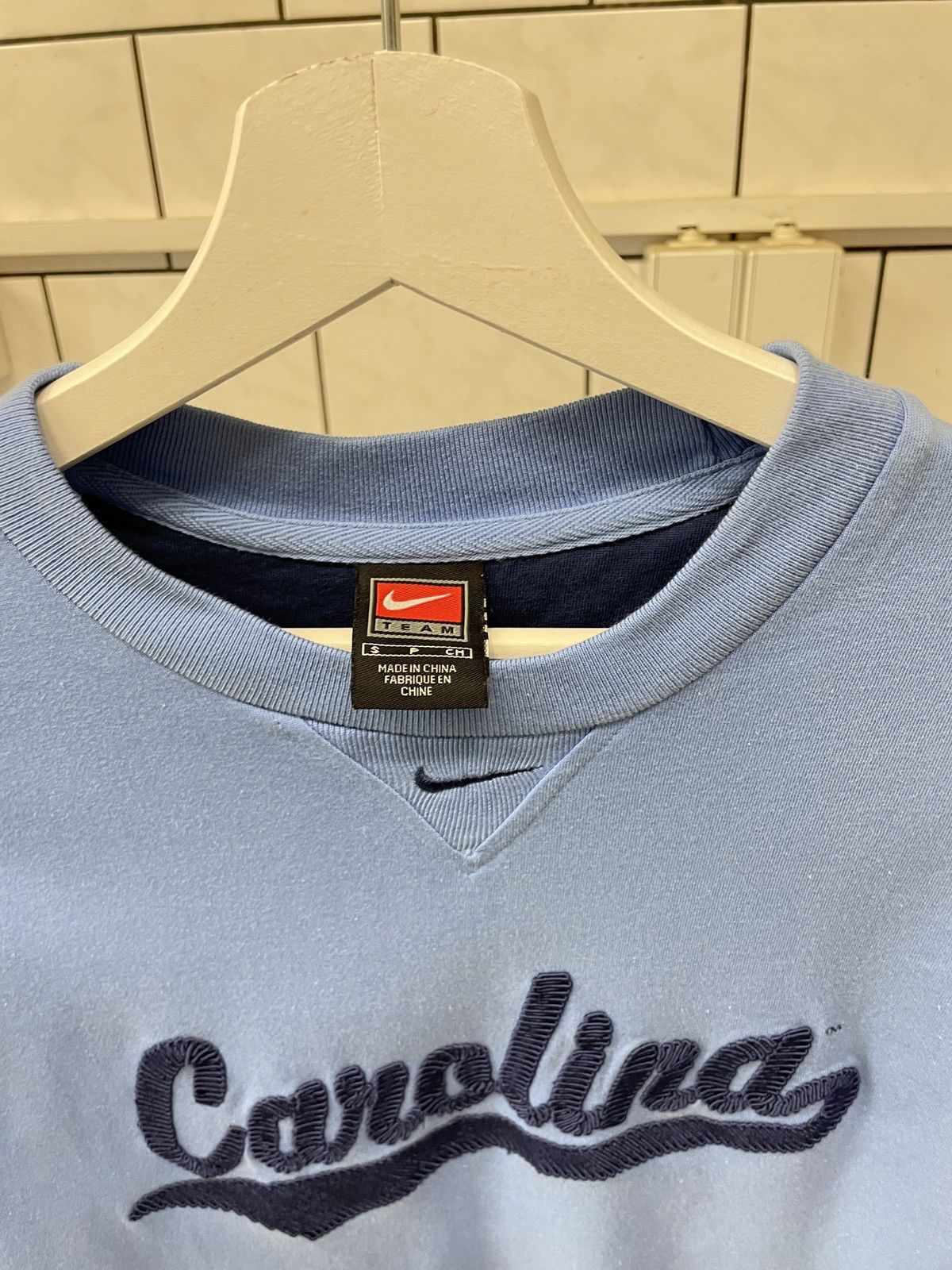 JNCO × Nike × Vintage Nike center swoosh Carolina vintage 90s t shirt y2k Size US M / EU 48-50 / 2 - 5 Thumbnail