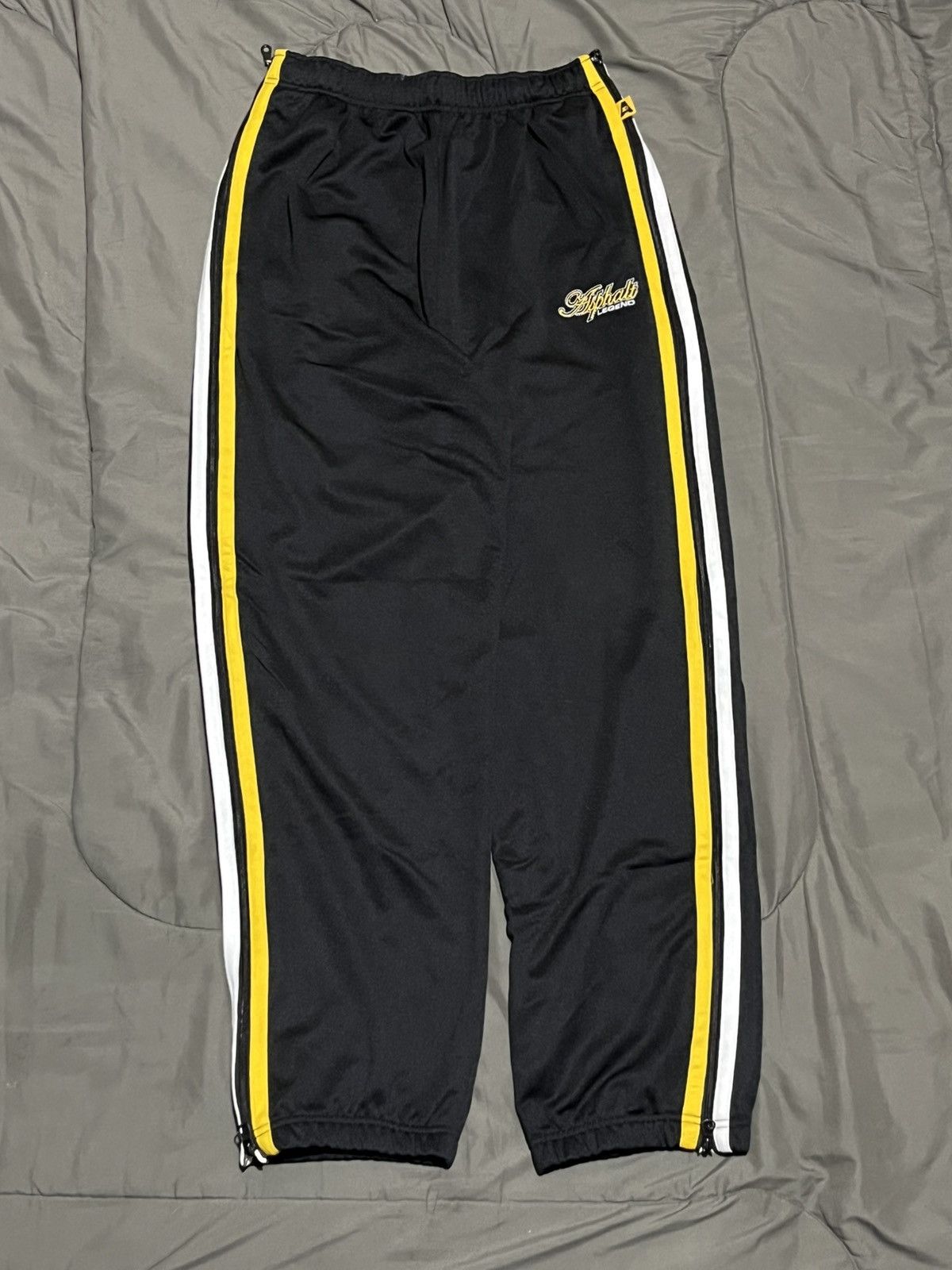 Asphalt Black Asphalt Track Pants Fully Zipable Size US 32 / EU 48 - 1 Thumbnail
