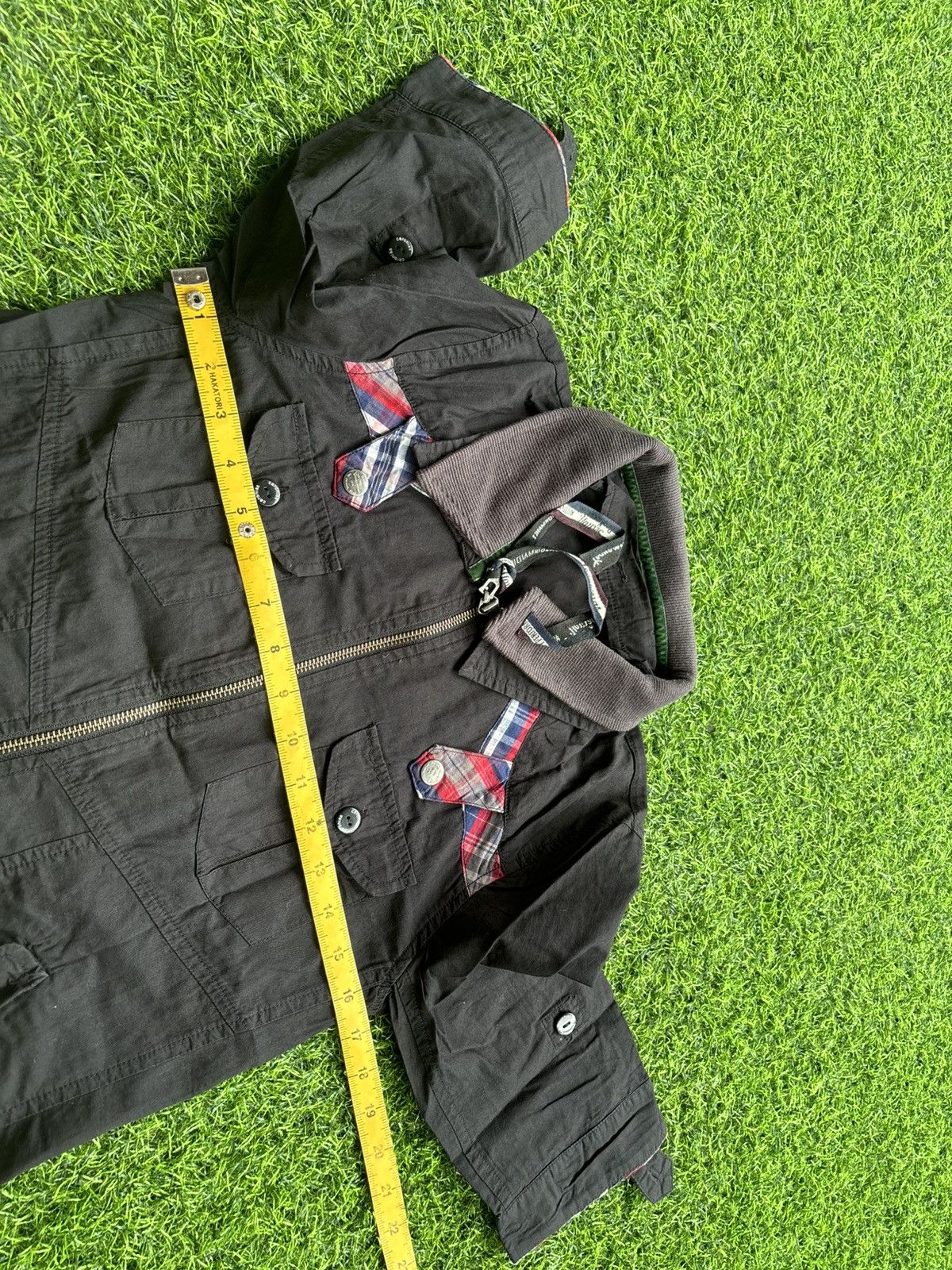 Hysteric Glamour Japanese Zip Ifsix Punk Style Black Shirt Size US S / EU 44-46 / 1 - 11 Thumbnail