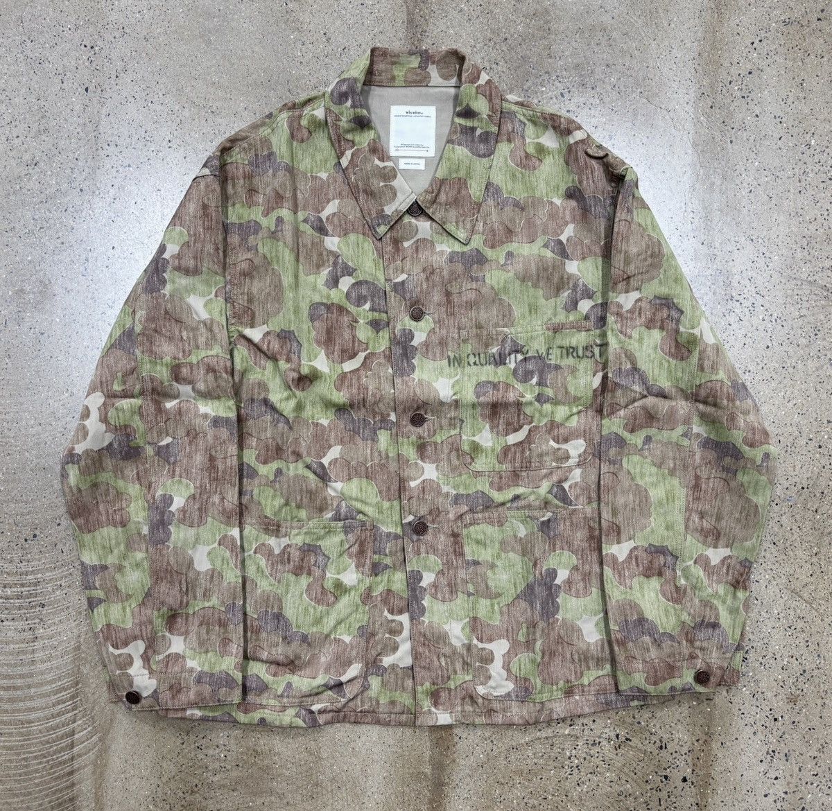 Visvim Visvim 21aw baker coverall（W/L）camo Size US L / EU 52-54 / 3 - 1 Thumbnail