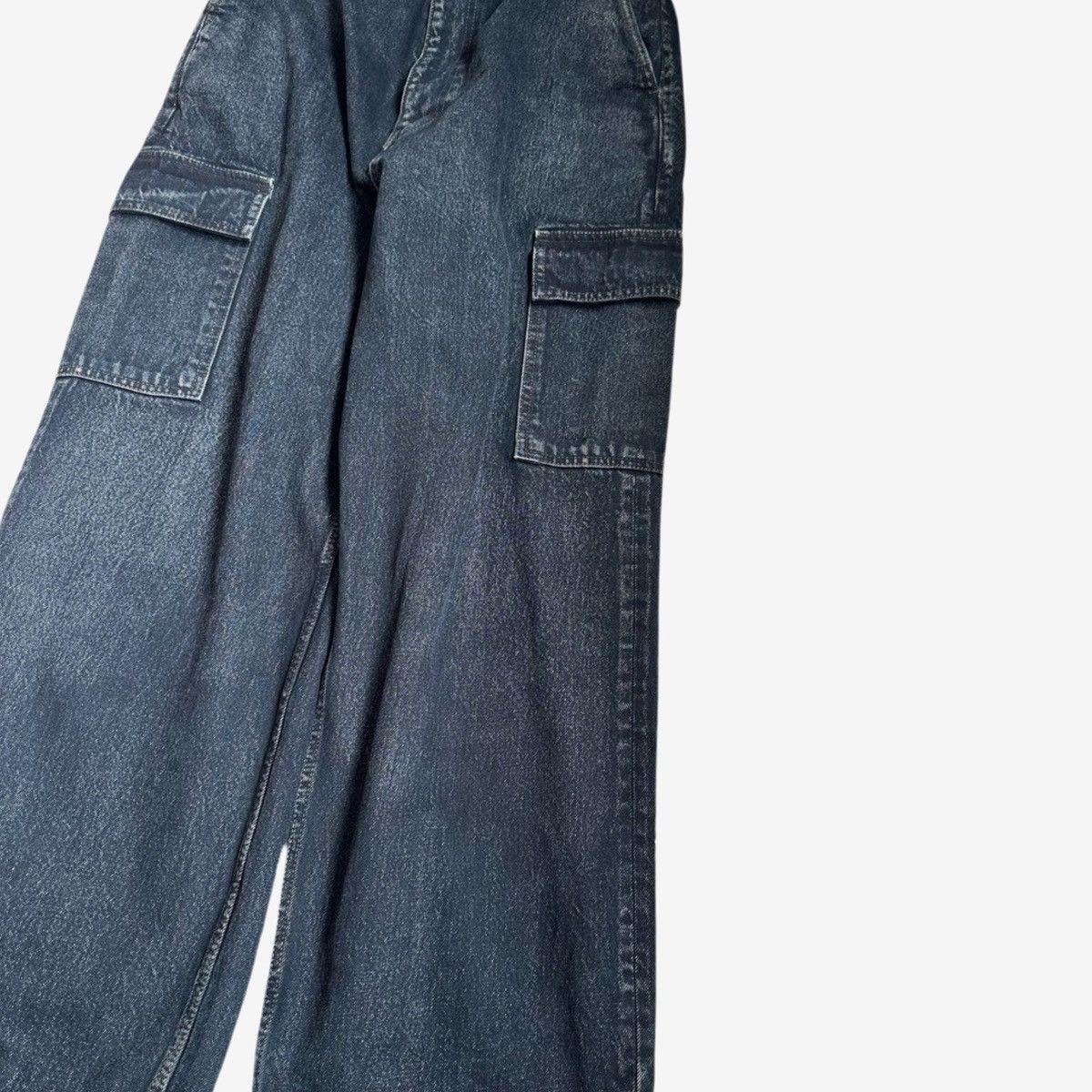 Balenciaga Balenciaga FW20 Baggy Denim Cargo Sz.29 Size US 29 - 4 Thumbnail