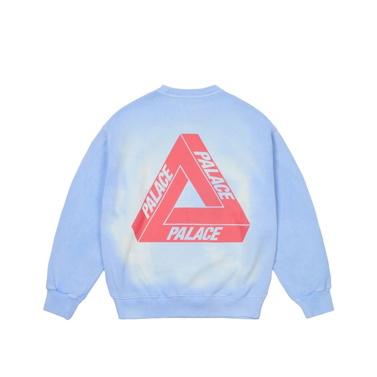 Palace Palace Reacto Tri Ferg Crewneck Sweatshirt Blue Size US M / EU 48-50 / 2 - 2 Thumbnail