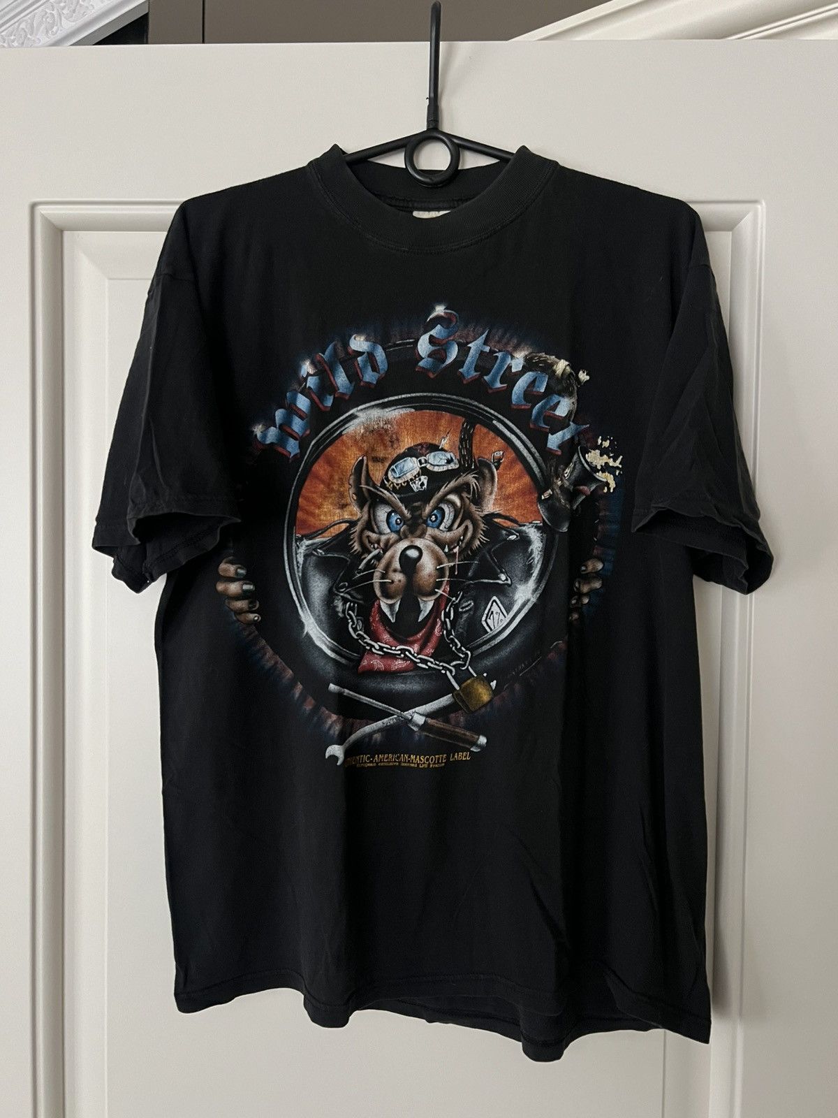 Vintage Vintage 90s Wild Street Biker Tee Authentic American Size US L / EU 52-54 / 3 - 1 Thumbnail