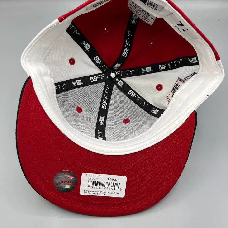New Era Chicago White Sox Hat Men 7 1/4 59Fifty New Era Fitted Cap Size ONE SIZE - 5 Thumbnail