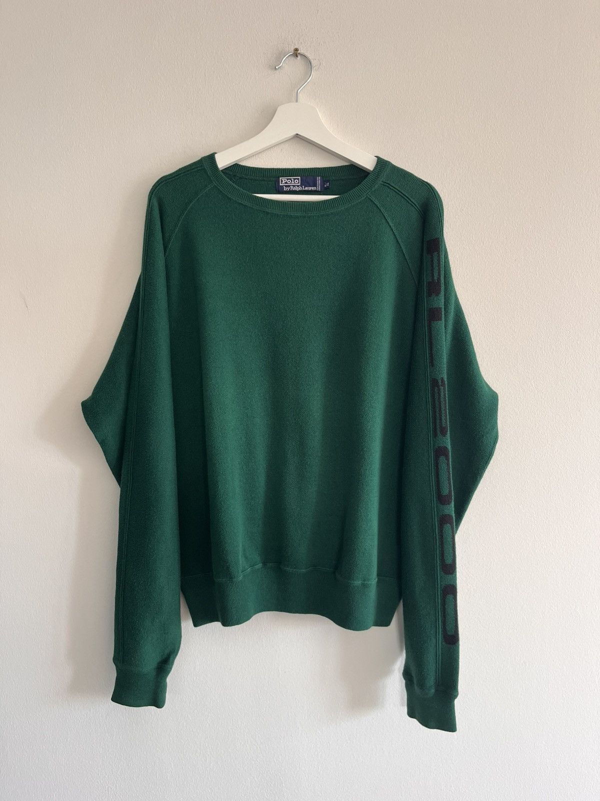 Polo Ralph Lauren Ralph Lauren - 90s RL-2000 Green Knit Size US XL / EU 56 / 4 - 1 Thumbnail