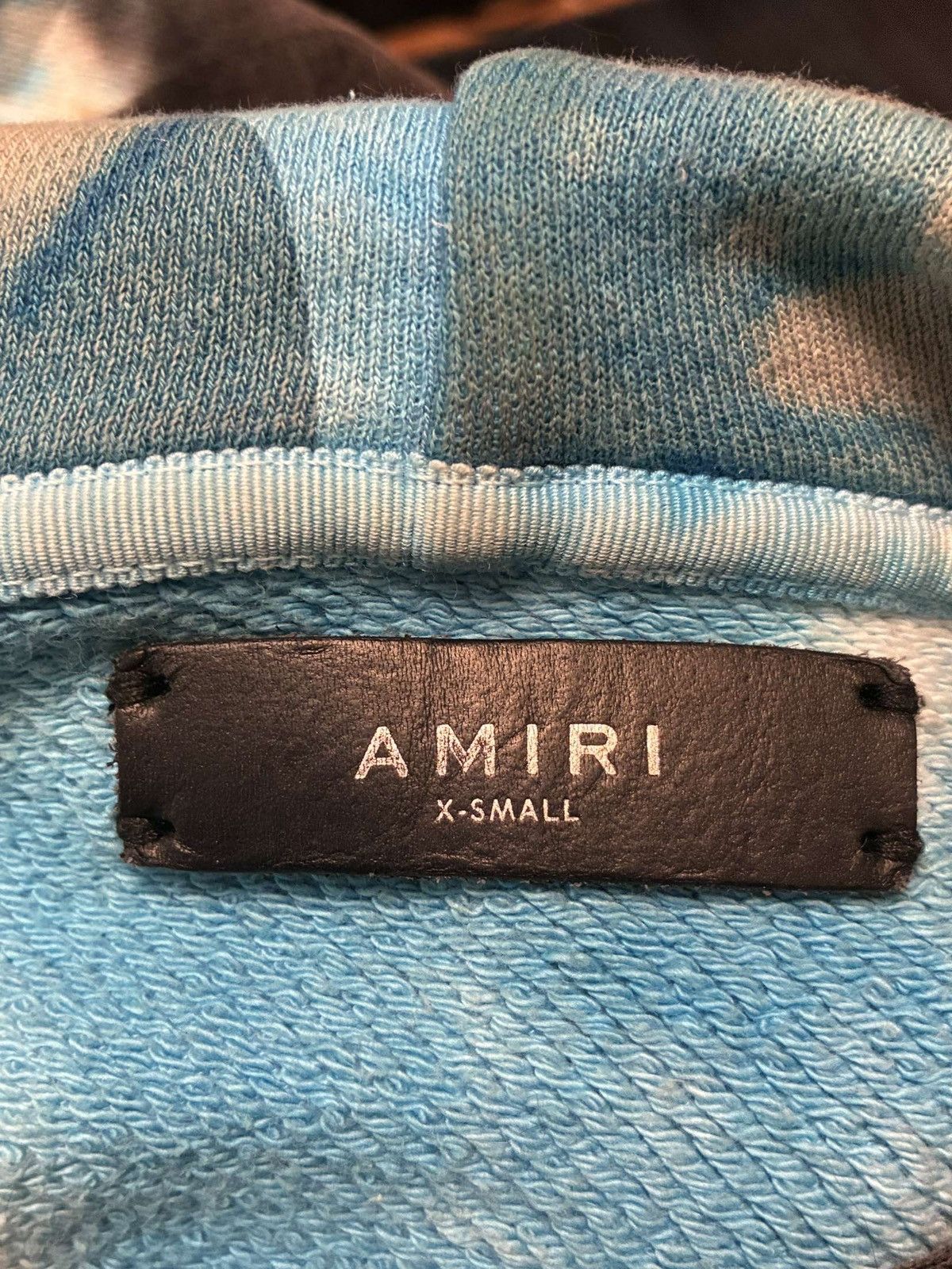 Amiri Amiri Blue Tie Dye Hoodie Size US XS / EU 42 / 0 - 4 Thumbnail