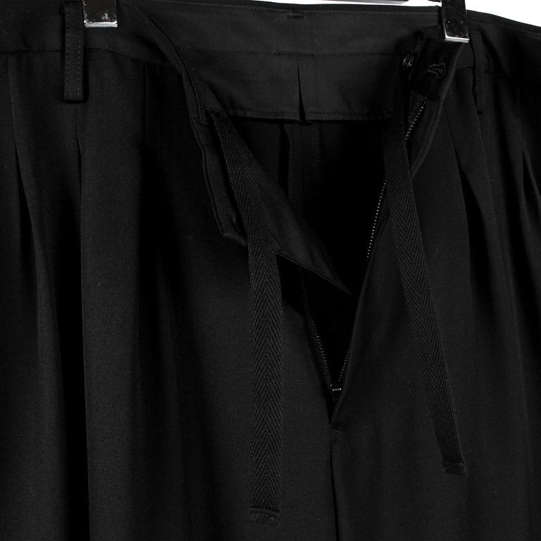 Yohji Yamamoto Yohji Yamamoto Pour Homme - 12 tuck pants Size US 32 / EU 48 - 6 Thumbnail