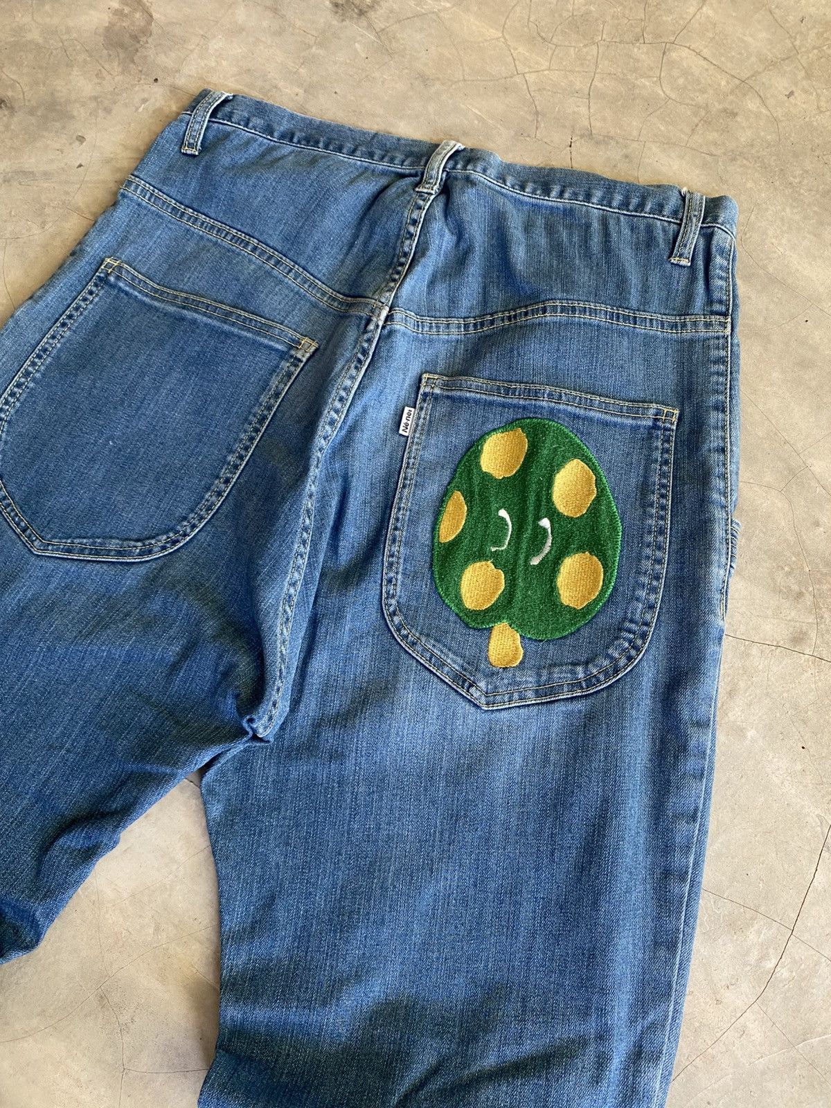 Issey Miyake × Japanese Brand × Ne-Net Ne-net Mushroom Jeans Size US 30 / EU 46 - 2 Thumbnail