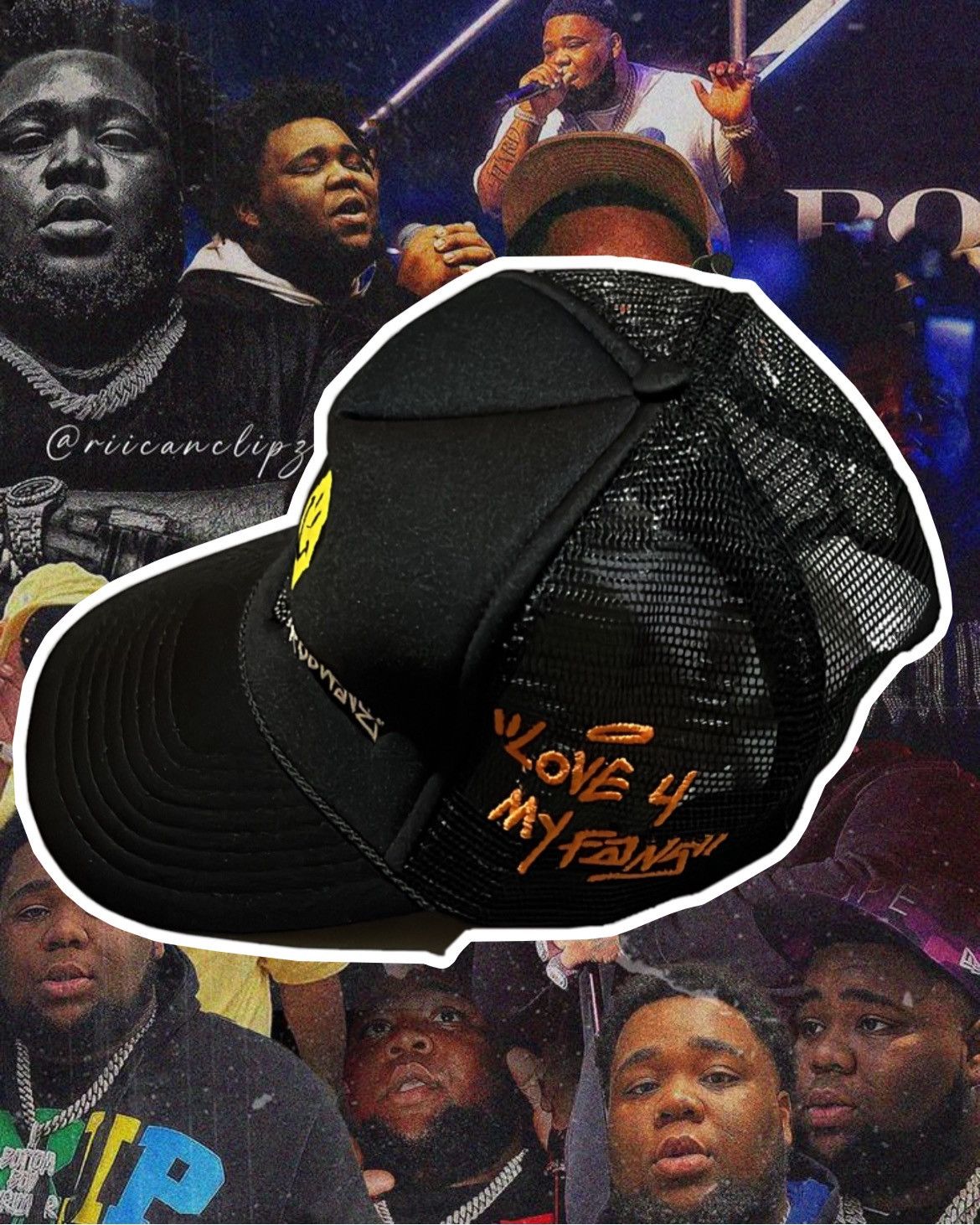 Rap Tees Rod Wave Trucker Hat Size ONE SIZE - 4 Thumbnail