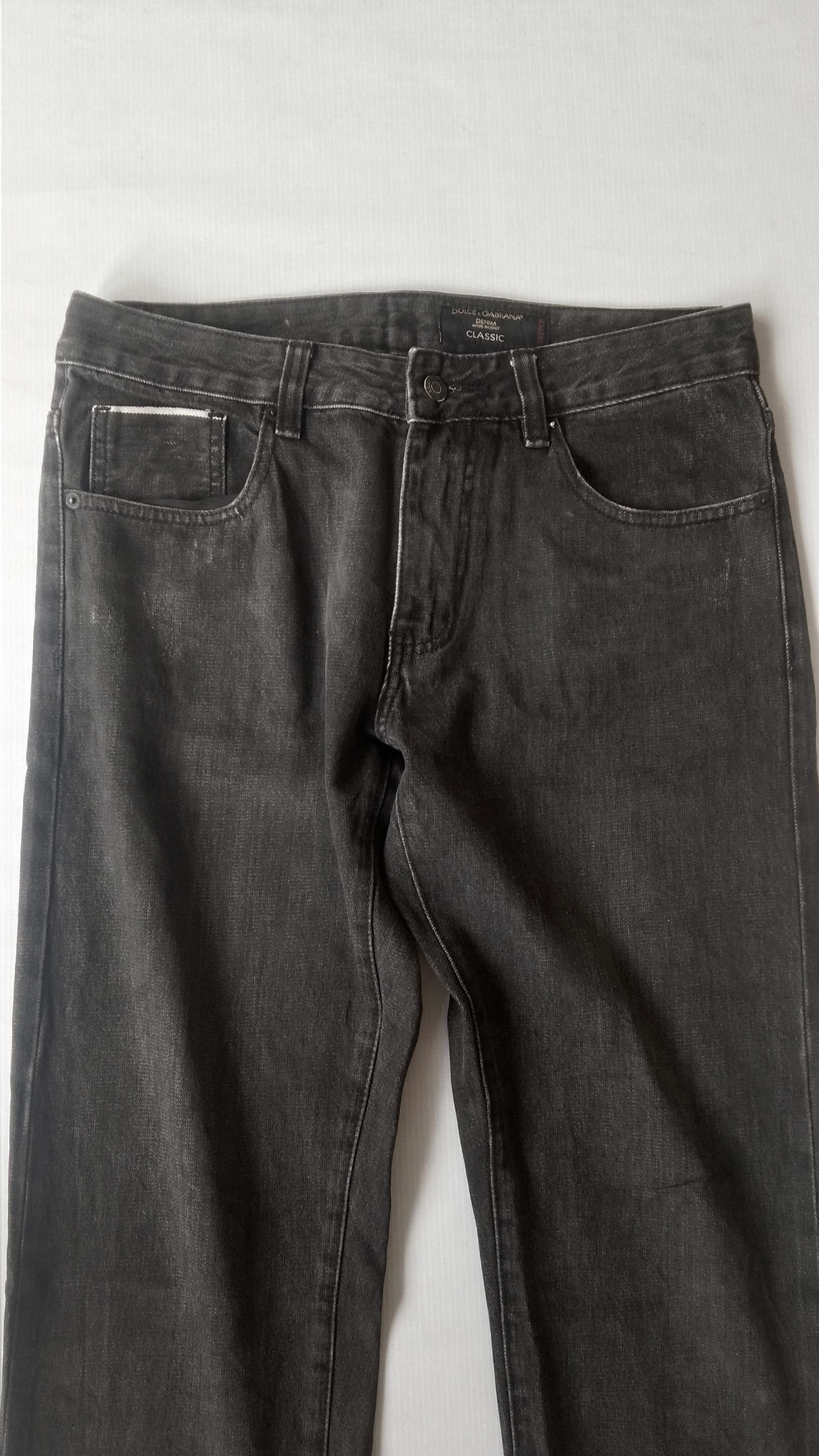 Dolce & Gabbana D&G black denim jeans Size US 32 / EU 48 - 3 Thumbnail