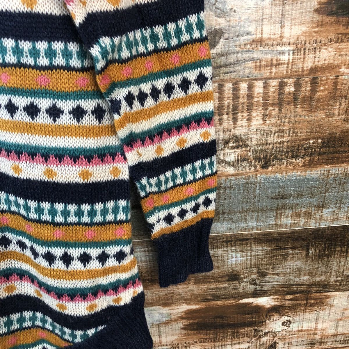 Disney × Homespun Knitwear × Mickey Mouse H&M Disney mickey mouse Brown Knitwear #A2049 Size XL / US 12-14 / IT 48-50 - 17 Thumbnail