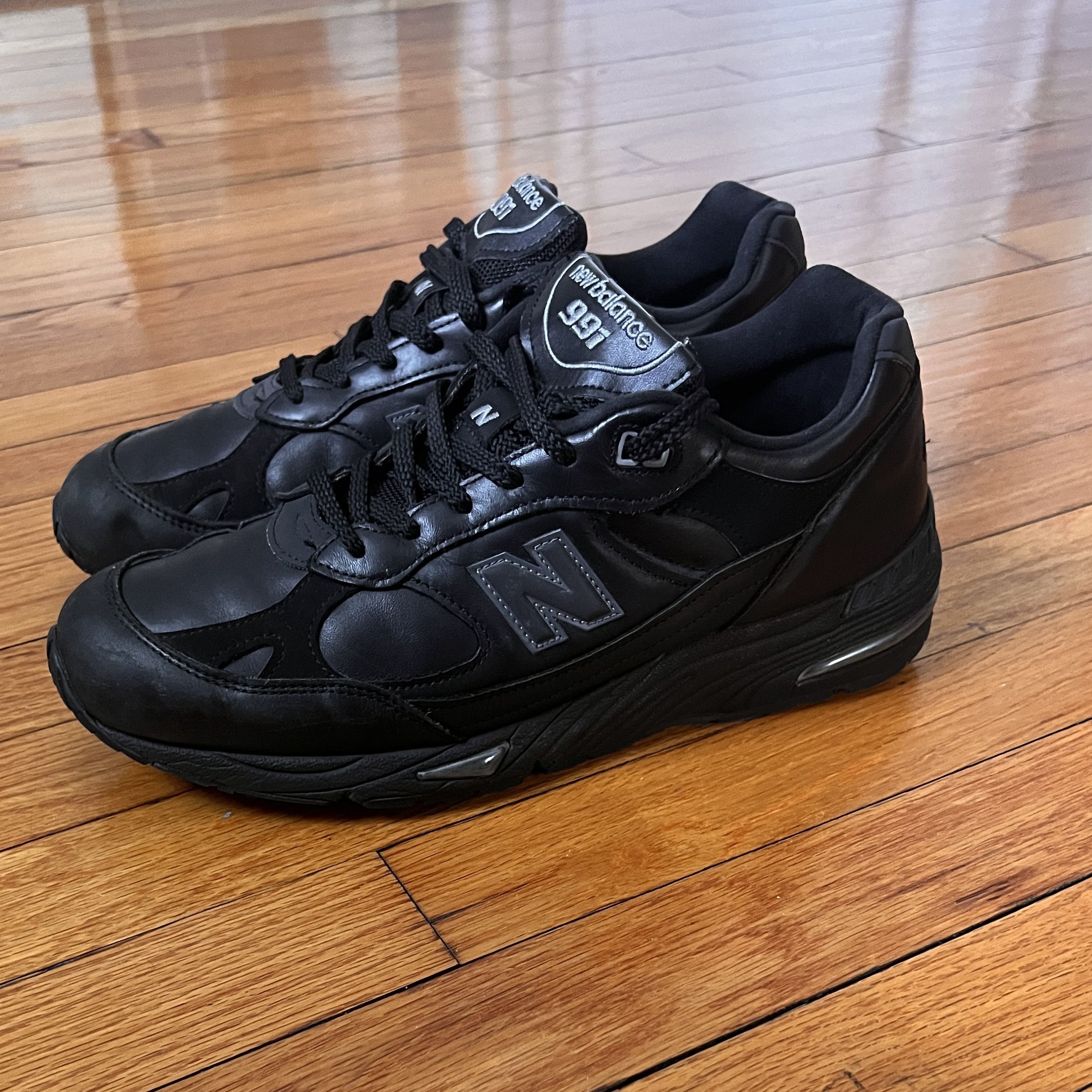 New Balance 991 MiUK Triple Black M991TK