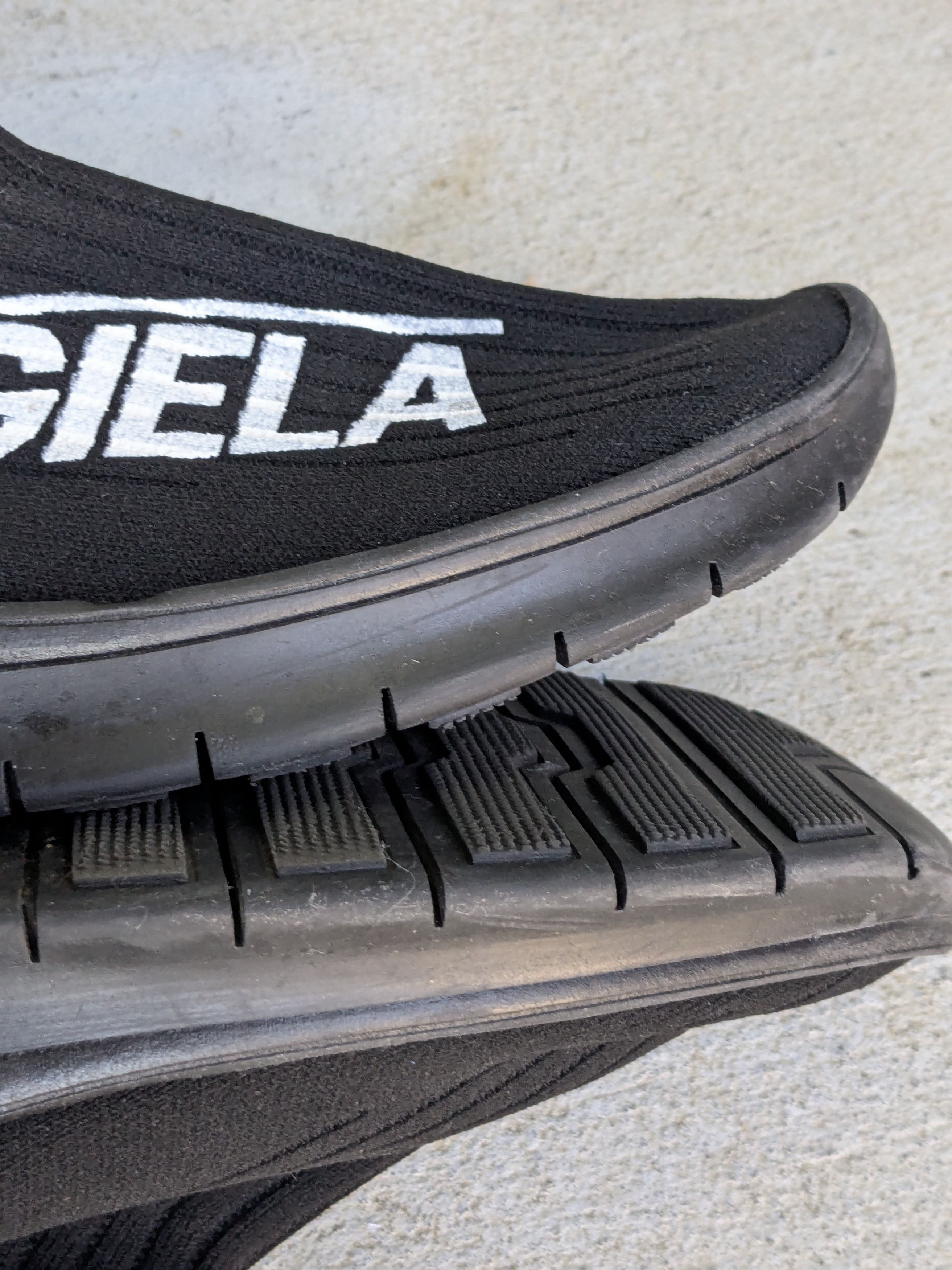 Maison Margiela Maison Margiela Sock Sneakers Black 12 45 High Tops Size US 12 / EU 45 - 6 Thumbnail