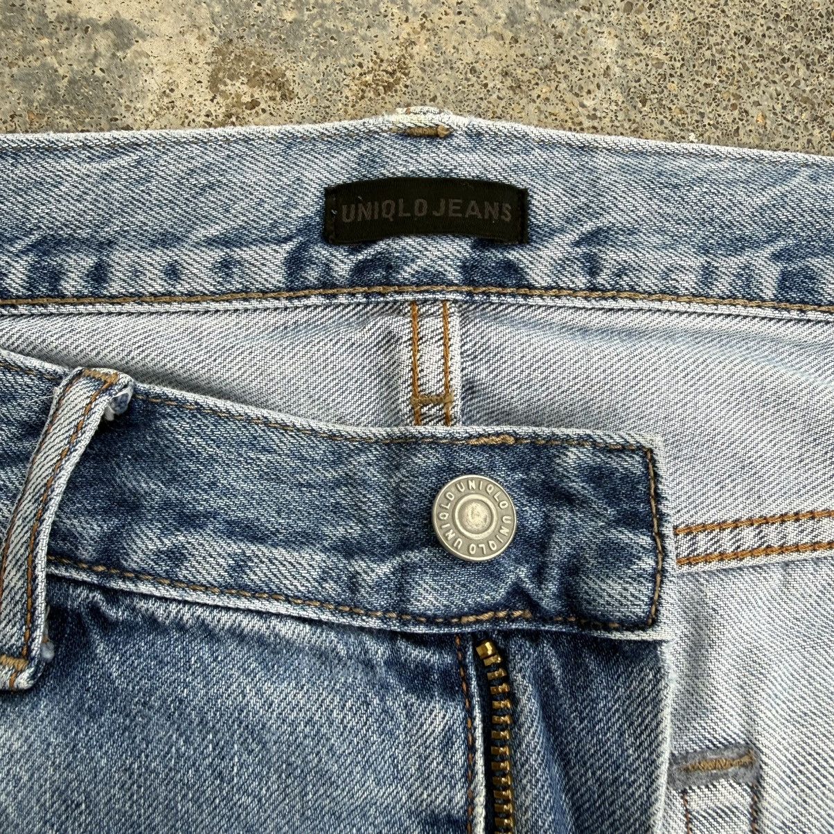 Jean VINTAGE JAPANESE DENIM BLUE WASH JEAN PANTS Size US 35 - 9 Thumbnail