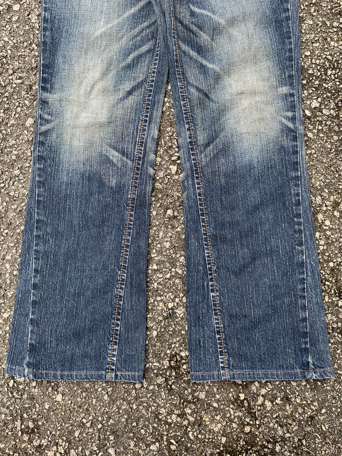 Japanese Brand FLARE💥 EDWIN XV NAVAJO PUNK STYLE MUDMAX WASHED DENIM☠️🎌 Size US 32 / EU 48 - 8 Thumbnail