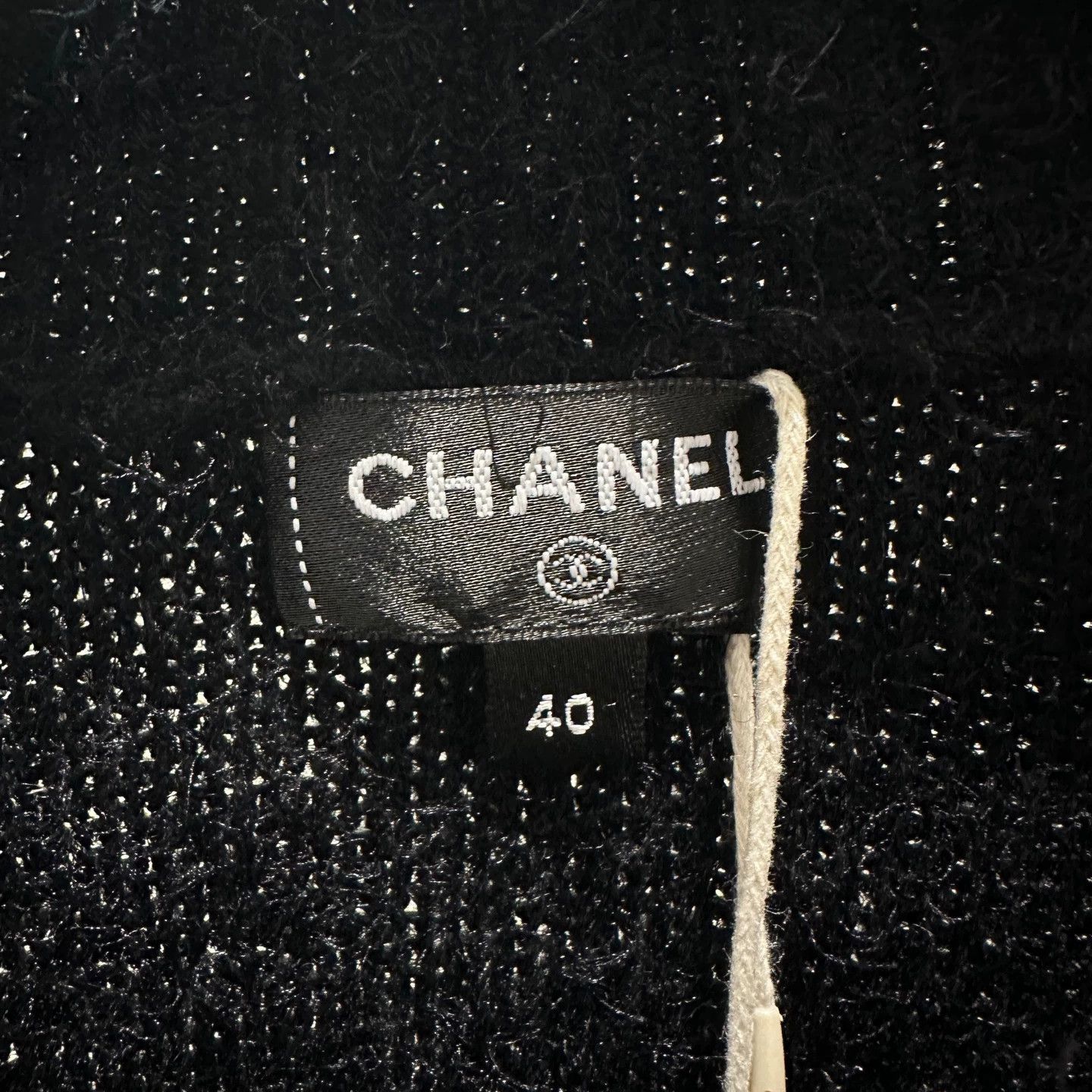 Chanel Chanel apr794 23K Camellia Silk Sweater 40 Size M / US 6-8 / IT 42-44 - 3 Thumbnail