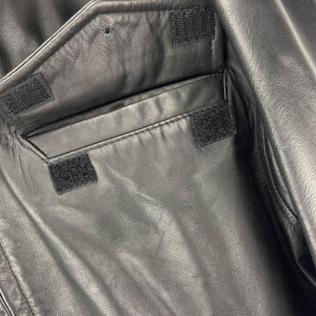 Rudsak RUDSAK Vintage Black Leather Contemporary Bomber Jacket Size US M / EU 48-50 / 2 - 10 Thumbnail