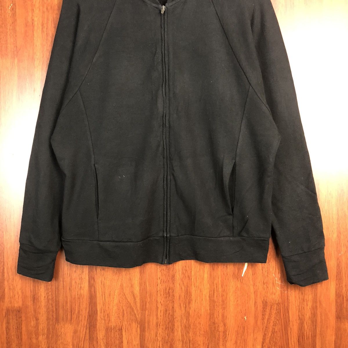 Uniqlo × Vintage Uniqlo Black Zipper Jacket #7550 Size US L / EU 52-54 / 3 - 3 Thumbnail