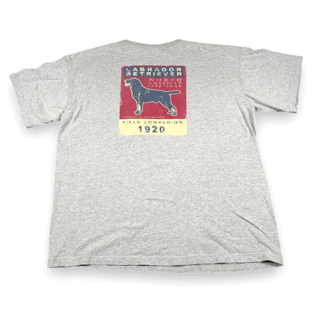 Vintage VINTAGE Labrador Retriever Shirt Adult 2XL Gray Dog 90s North American Sportsman Graphic Crew Neck Short Sleeve T-Shirt Mens Size US XXL / EU 58 / 5 - 2 Thumbnail