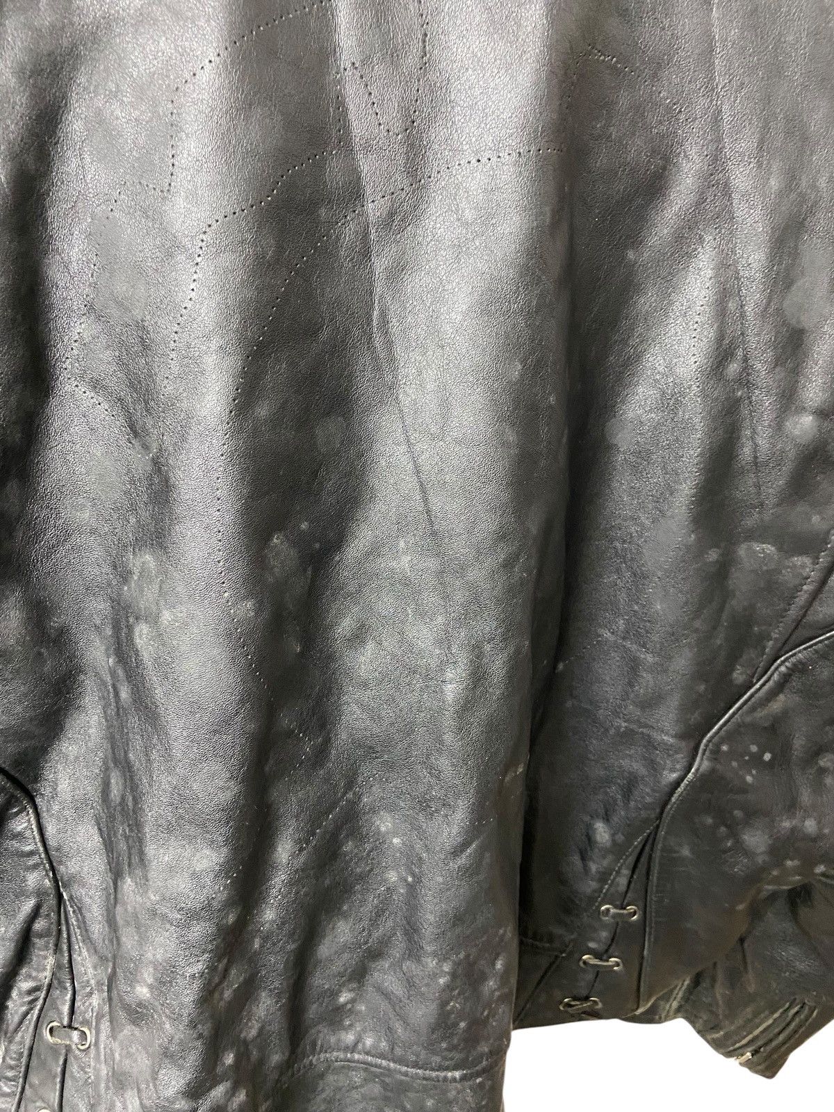 Avirex Avirex Black Leather Jacket Size US L / EU 52-54 / 3 - 9 Thumbnail