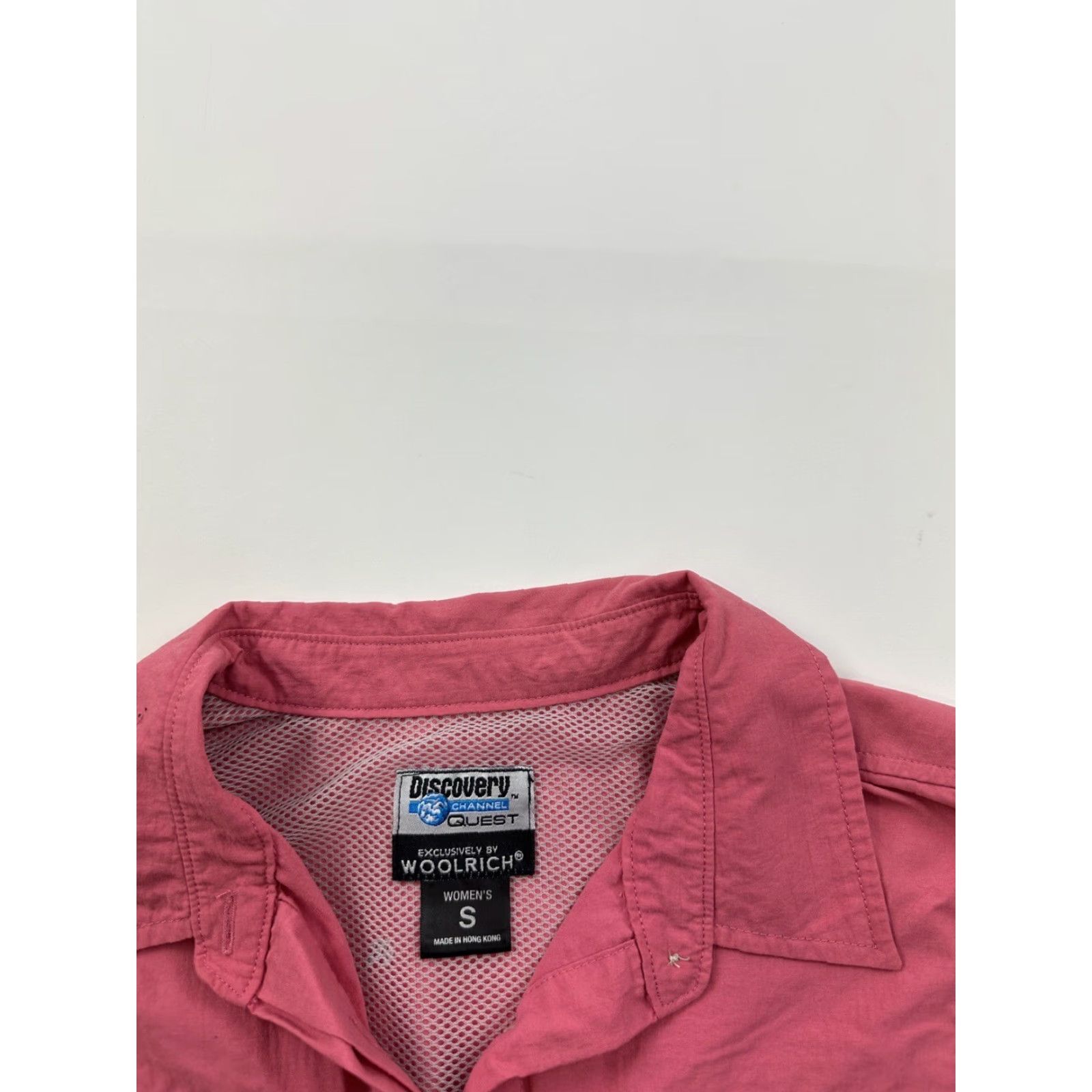 Vintage Woolrich Shirt Womens Small Pink Removable Sleeves Button-Up Short Long Sleeve Discovery Size S / US 4 / IT 40 - 4 Thumbnail