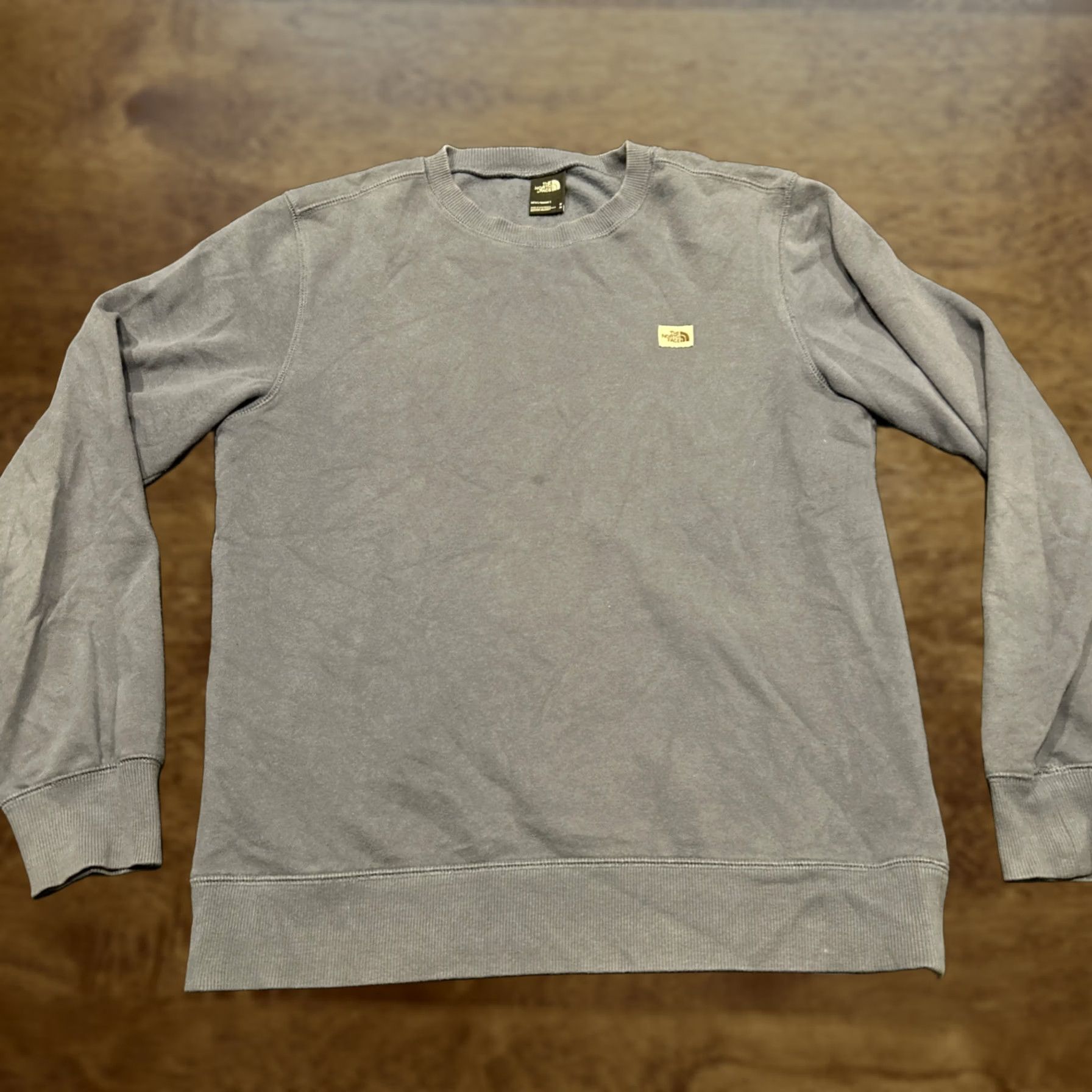 The North Face The North Face Men’s M Cotton Blend Blue Gray Sweater Pullover Crew Neck Size US M / EU 48-50 / 2 - 1 Thumbnail