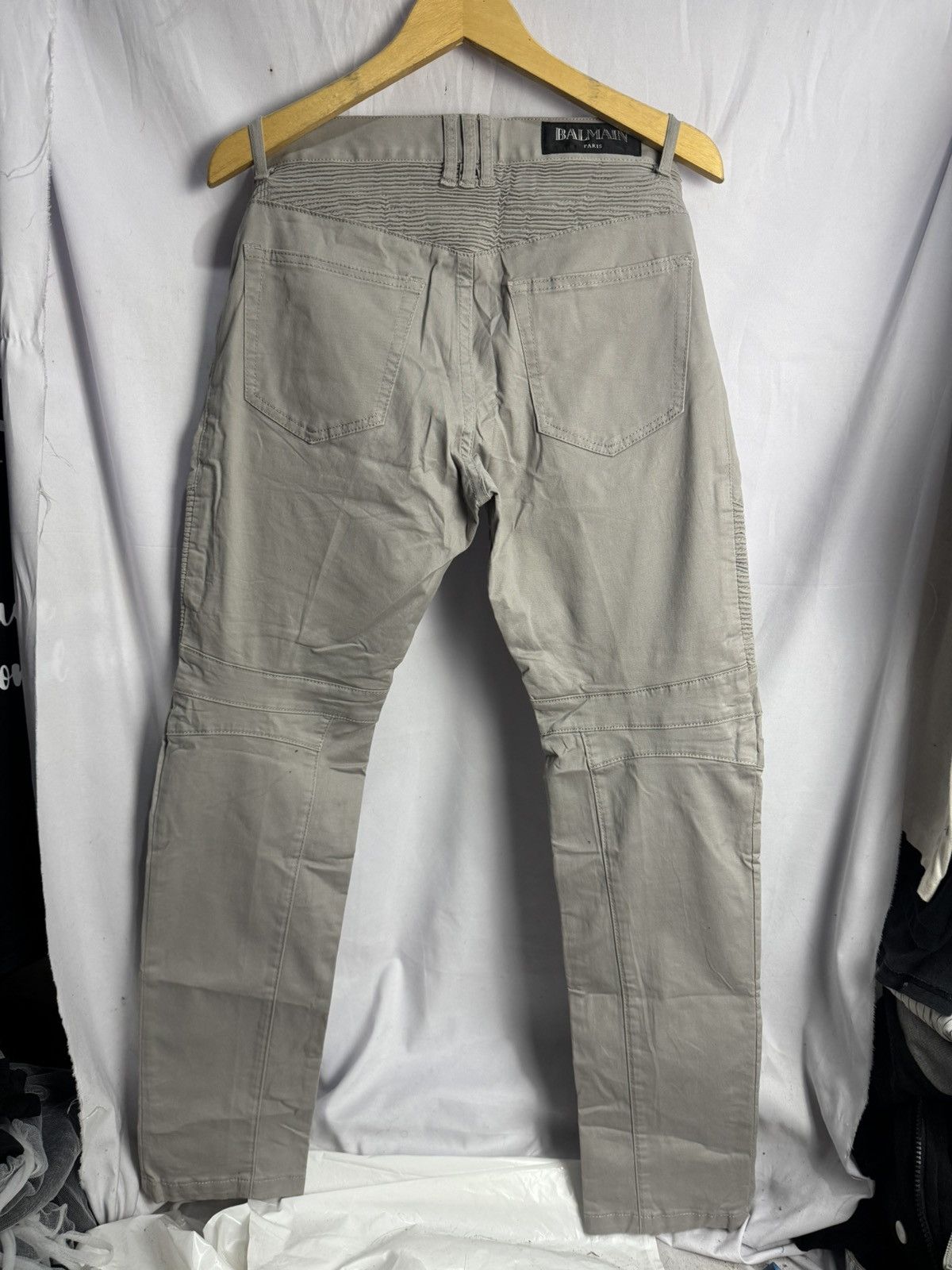 Balmain Balmain Christophe Decarnin Biker Pants Size US 30 / EU 46 - 4 Thumbnail