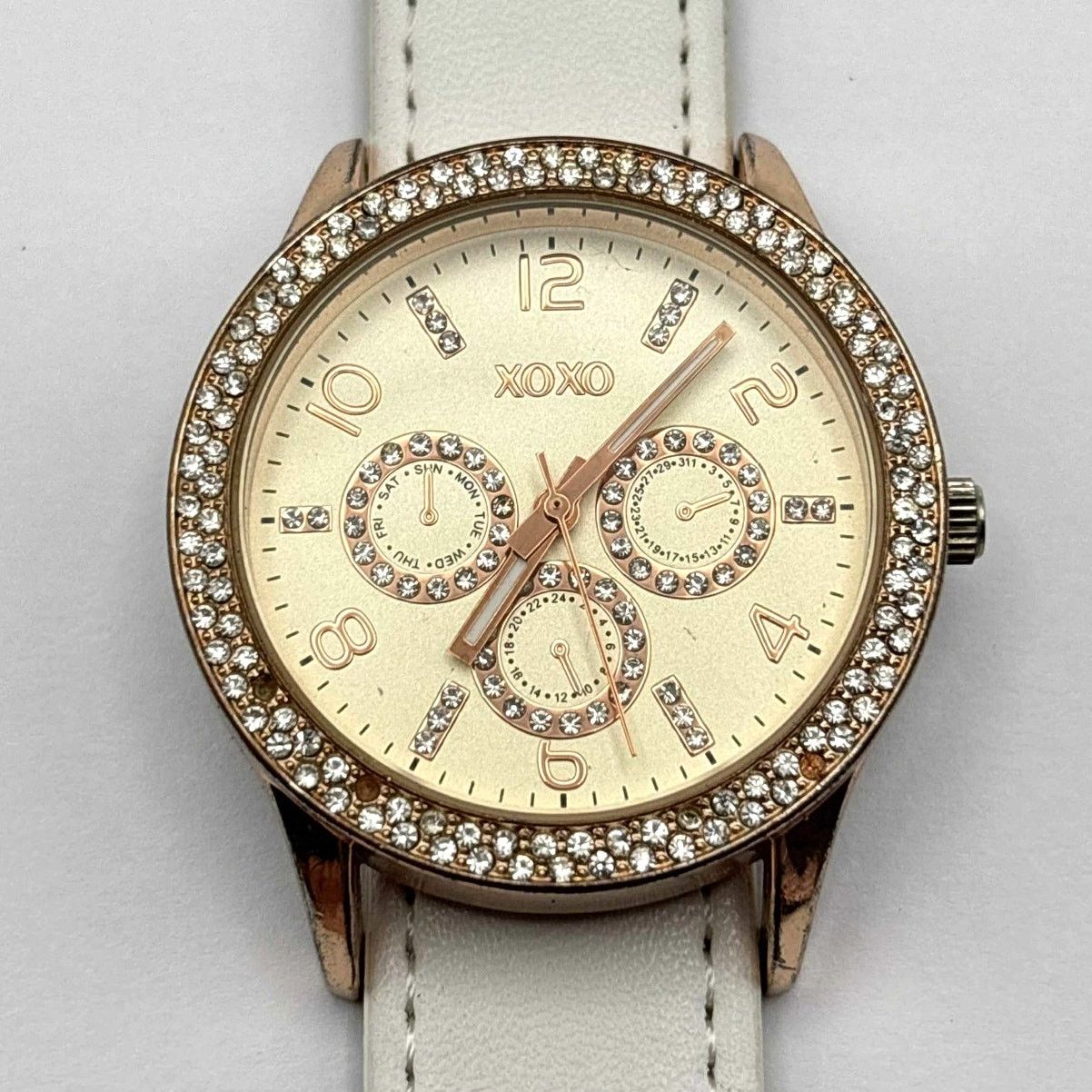 XOXO White & Gold XOXO Watch Size ONE SIZE - 3 Thumbnail