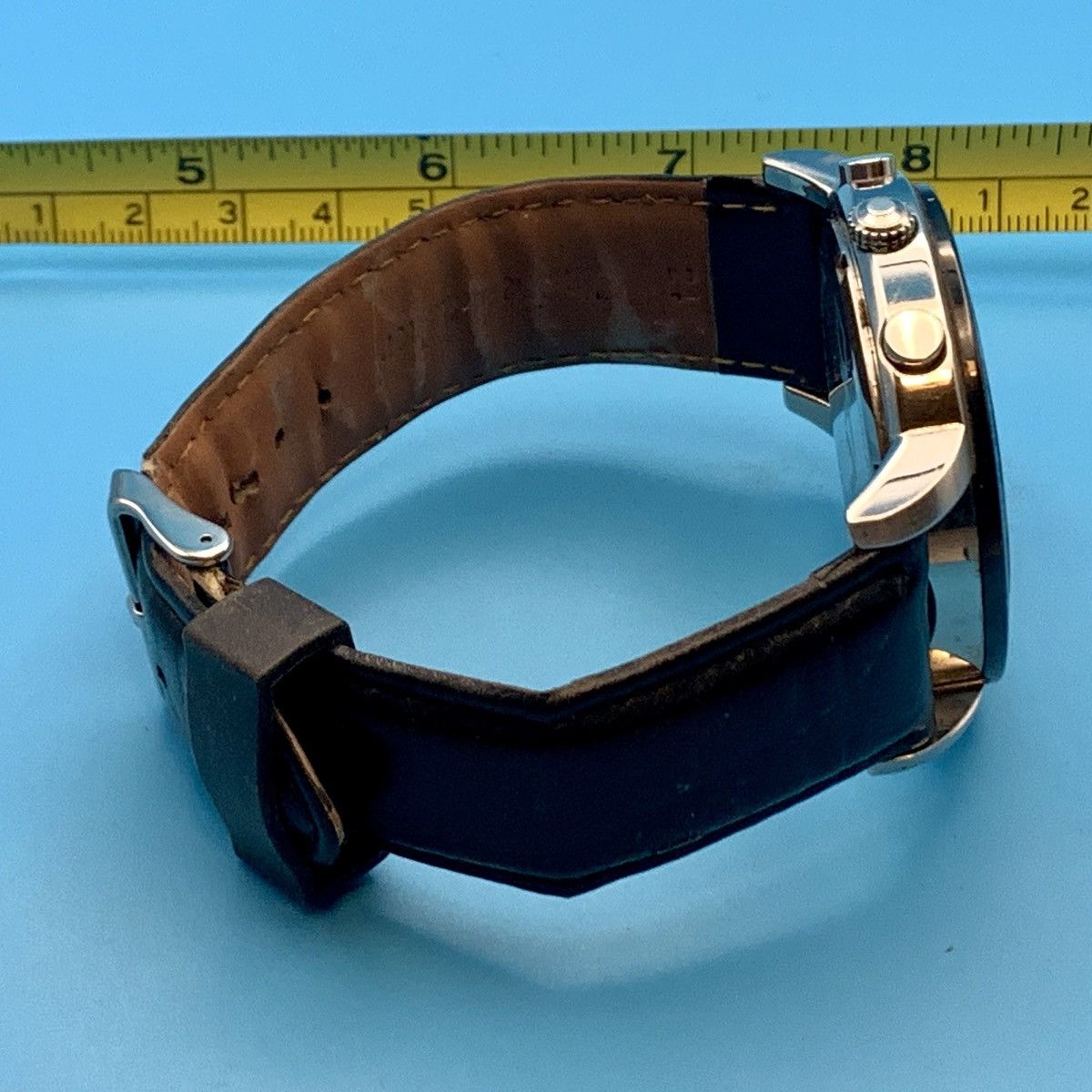 DKNY DKNY NY-1478 Men’s Chrono Wristwatch St Steel Works New Batt Size ONE SIZE - 15 Thumbnail