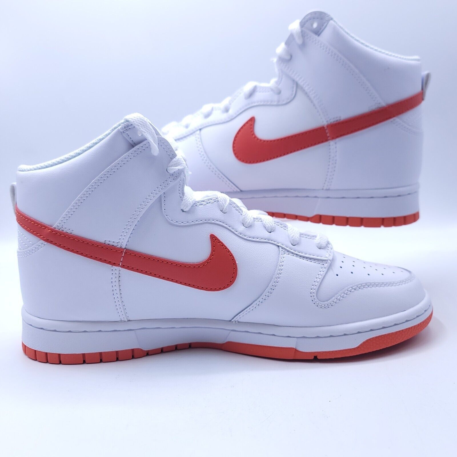 Nike Nike Dunk HI Retro Shoe Mens Size 9.5 DV0828-100 Picante Red Size US 9.5 / EU 42-43 - 6 Thumbnail