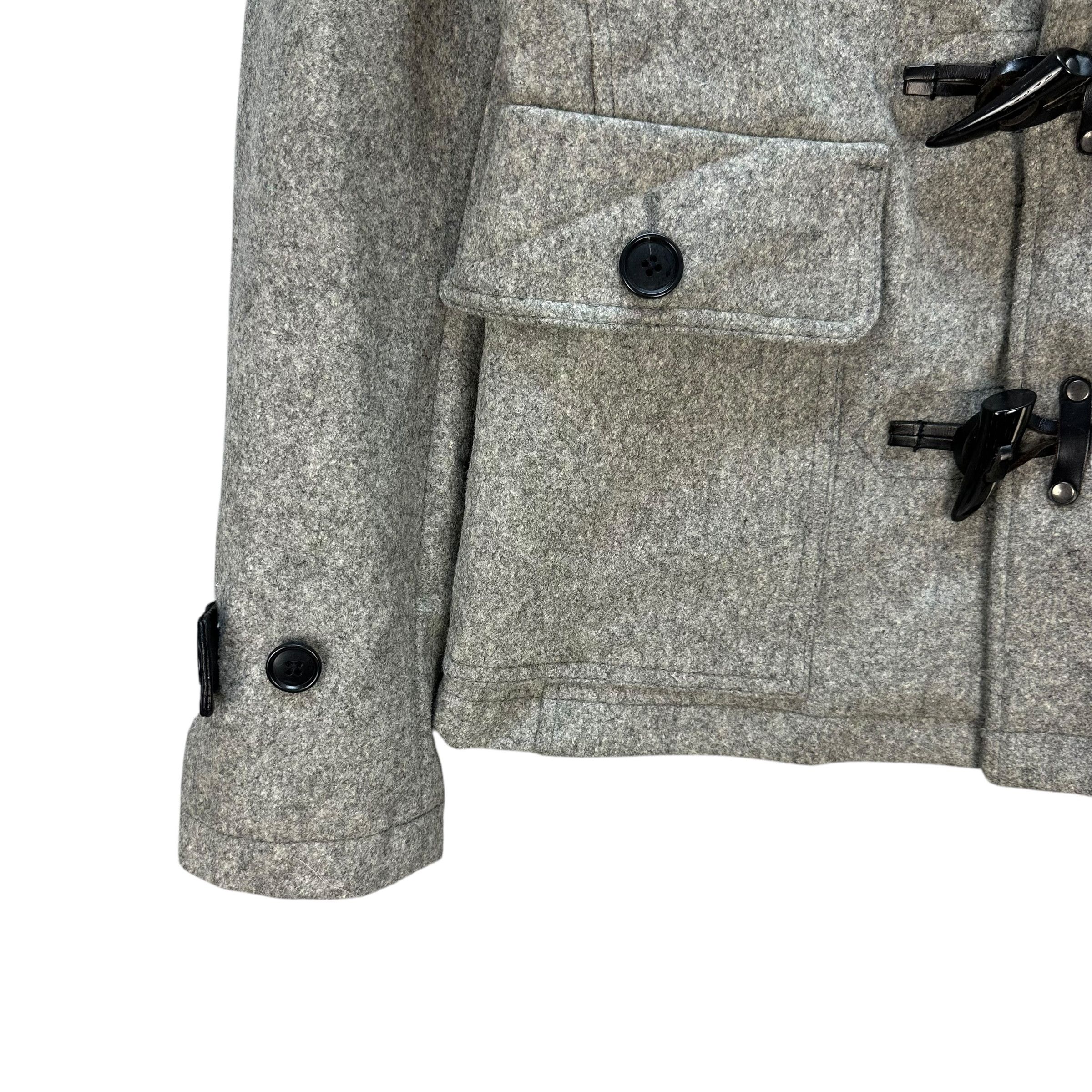 Tete Homme TETE HOMME Wool Blend Short Duffle Coat Jacket #A72-1754 Size US S / EU 44-46 / 1 - 4 Thumbnail
