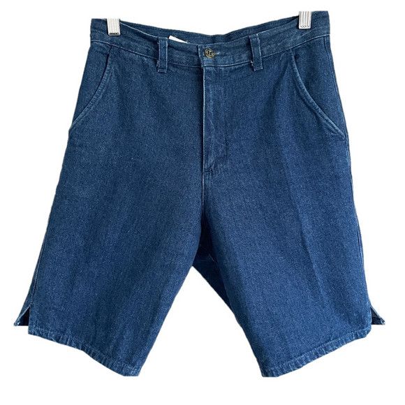 Northern Reflections × Vintage Vintage High-rise Denim Walking Shorts - S/M, ~28" Waist Size 28" / US 6 / IT 42 - 1 Thumbnail
