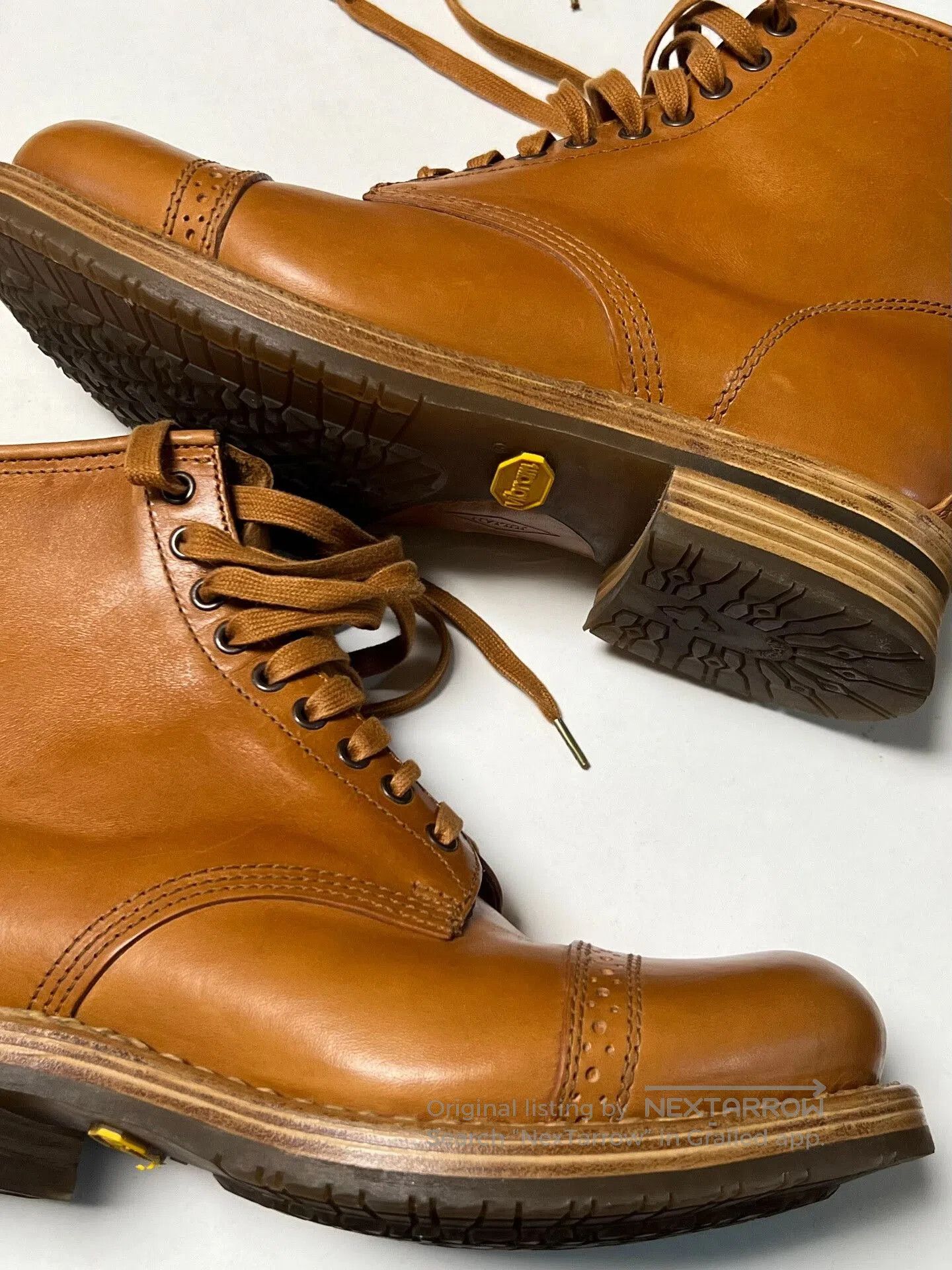 Julian Zigerli Julian Boots Madison in Light Brown. Size US 8.5 / EU 41-42 - 1 Thumbnail