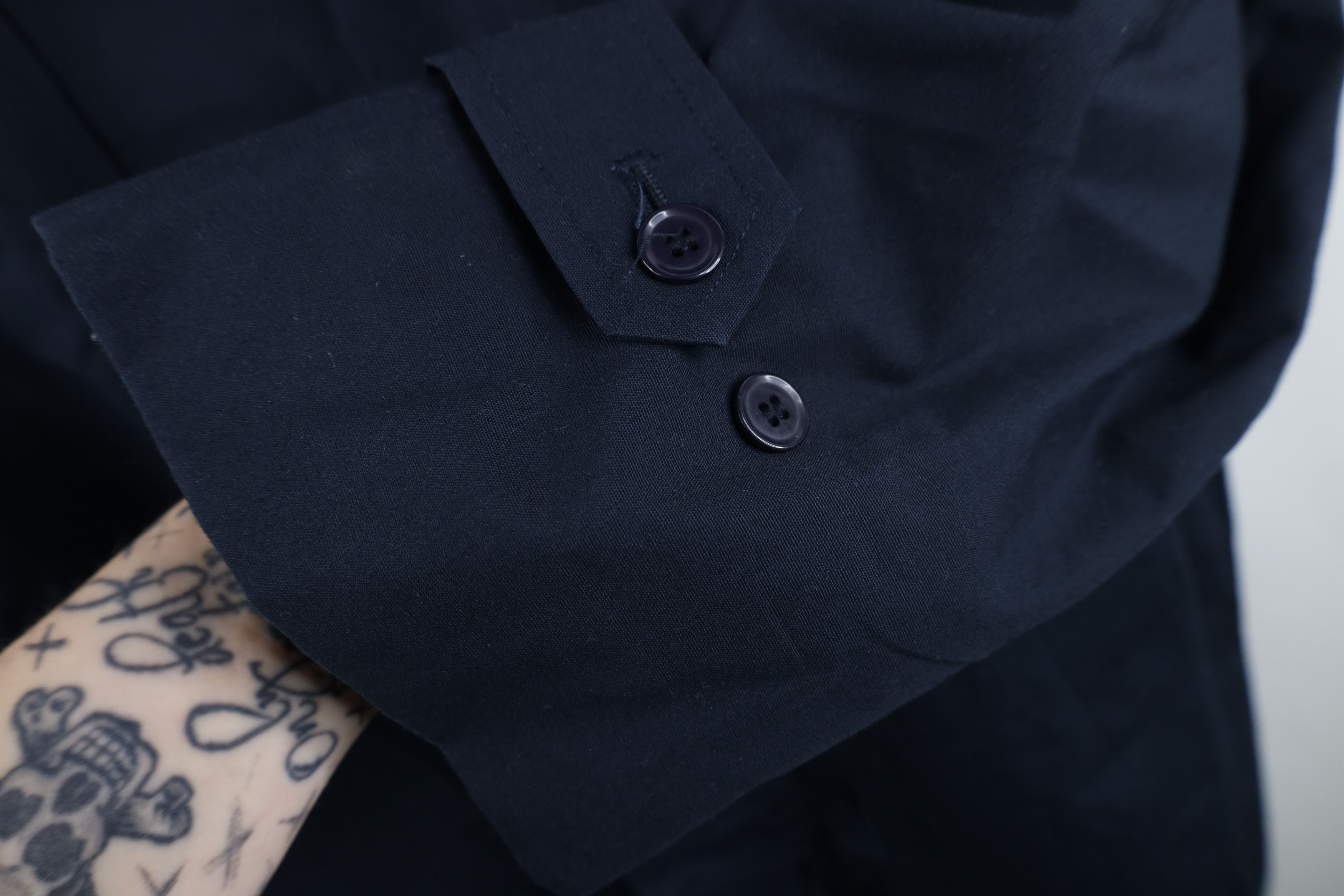 Vintage Vintage 70s Streetwear Lined Trench Coat Rain Jacket Blue Size US XXL / EU 58 / 5 - 8 Thumbnail