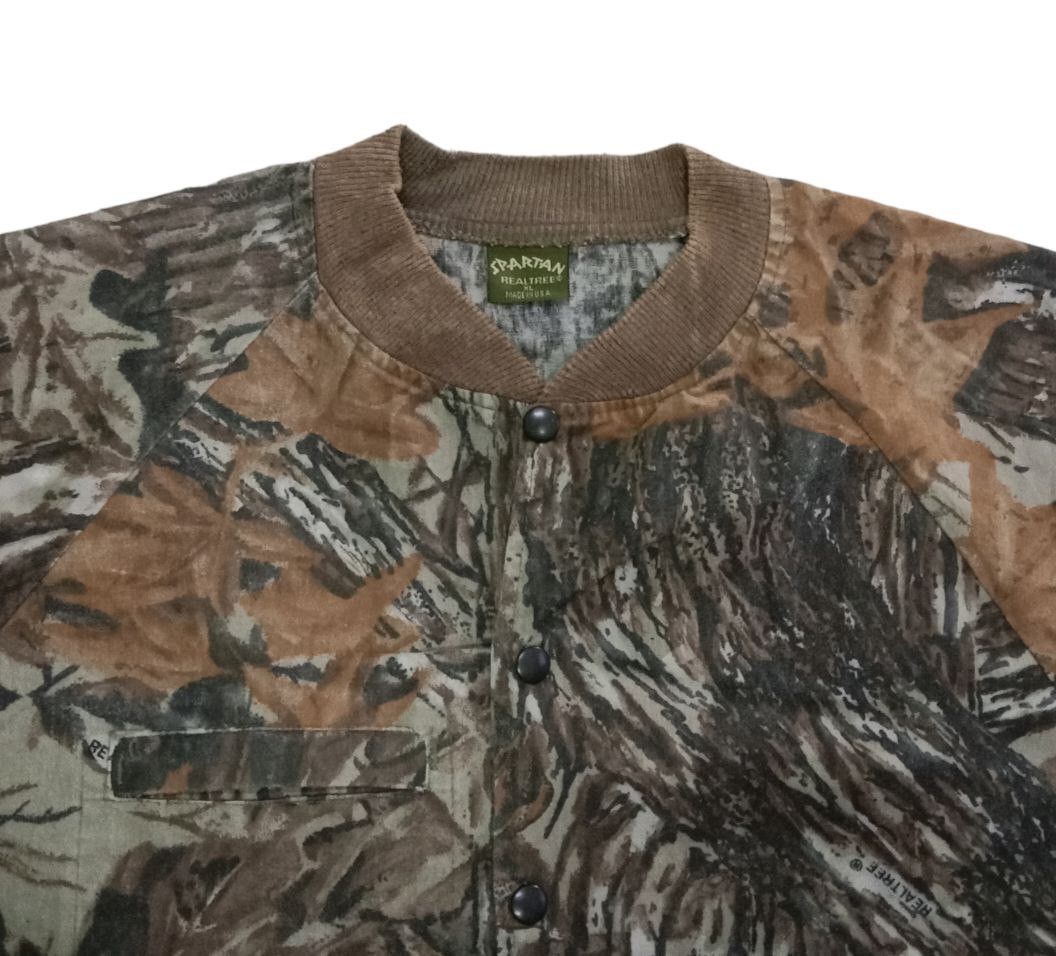 Realtree Vintage Spartan Realtree Camo Bomber Jacket Size US XL / EU 56 / 4 - 9 Thumbnail