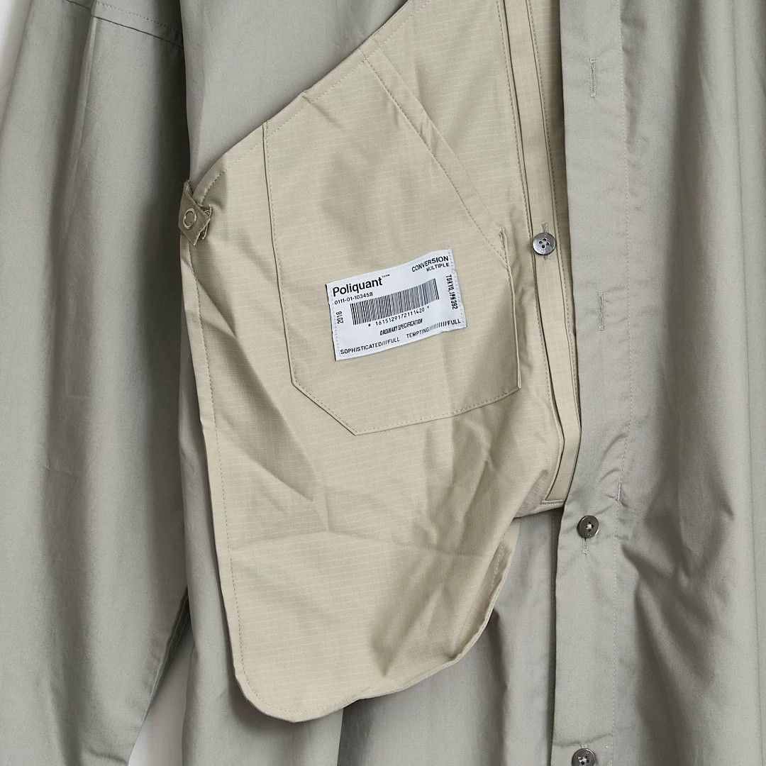 Other Poliquant Men's Spliced Design Cotton Shirt Size US M / EU 48-50 / 2 - 3 Thumbnail