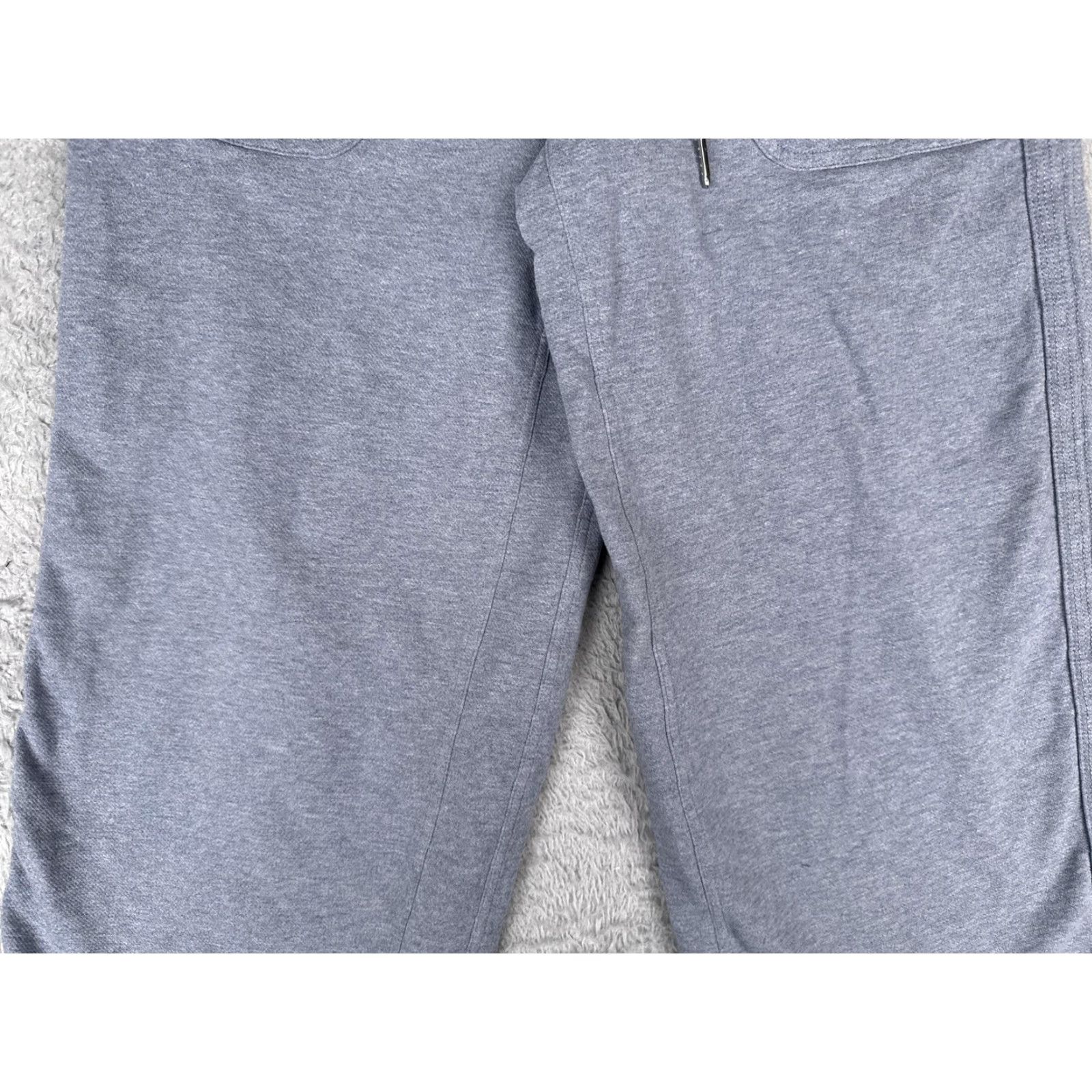 Athleta Athleta Pants Womens 2 Gray Farallon Heathered Wide Crop Wide Leg Joggers Lounge Size 26" / US 2 / IT 38 - 3 Thumbnail