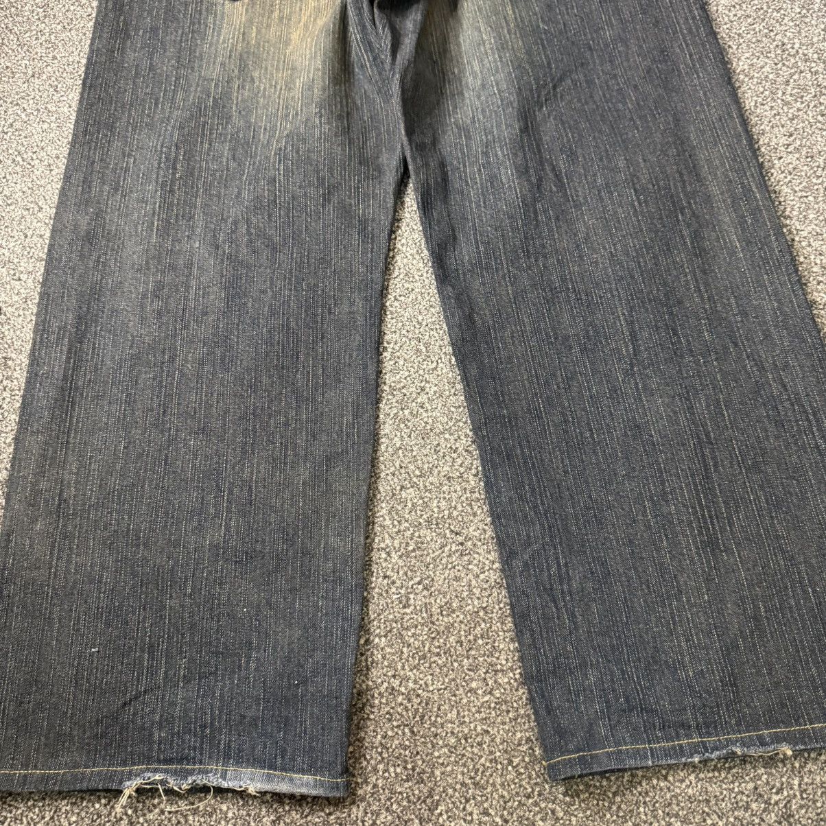 Seditionaries Vintage Baggy Japanese Rusty Edwin XV Hanging Denim Size US 34 / EU 50 - 8 Thumbnail