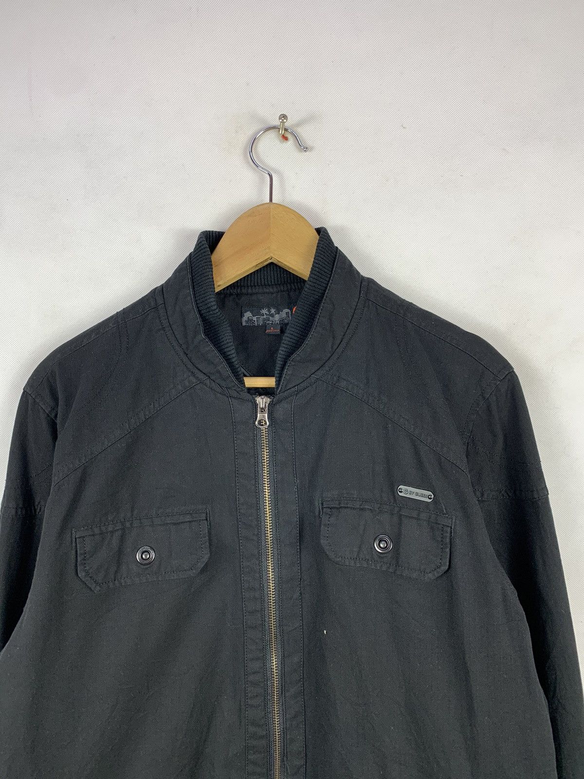 Guess Steals! G by Guess Light Bomber Style Zipper Jacket Size US L / EU 52-54 / 3 - 2 Thumbnail