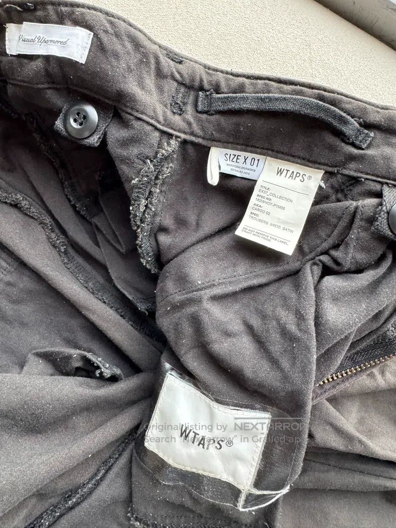 Wtaps Wtaps size1 Wear and Tear Washed Military Pants Size US 39 - 3 Thumbnail