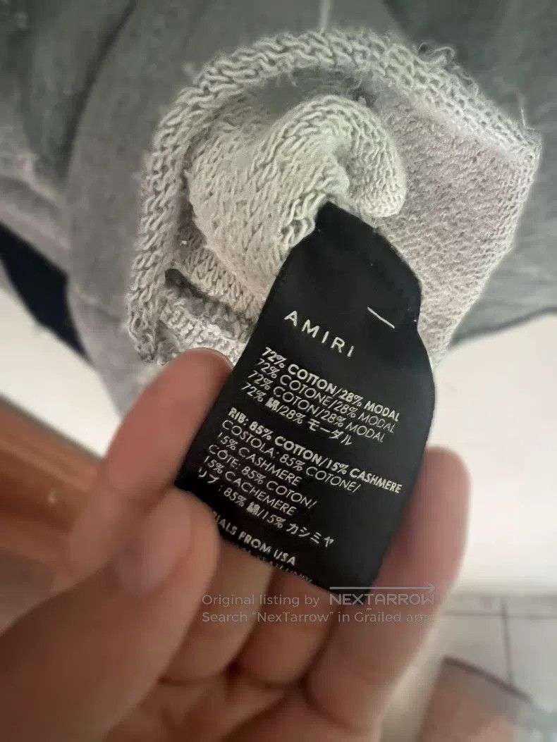 Amiri Amiri Gray Camo Hooded Sweatshirt Size US M / EU 48-50 / 2 - 7 Thumbnail