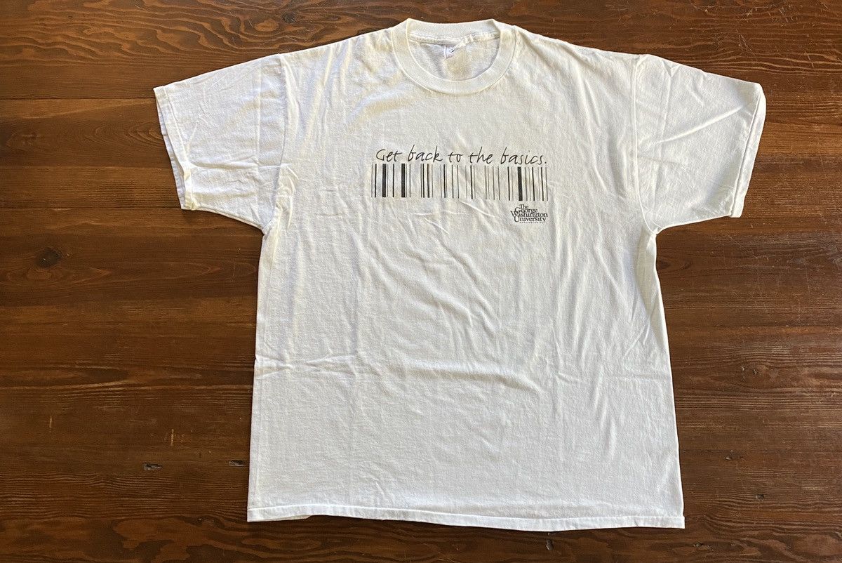 Delta Vintage 1995 GW University Senior Week Single Stitch Tee 90s Size US XL / EU 56 / 4 - 7 Thumbnail