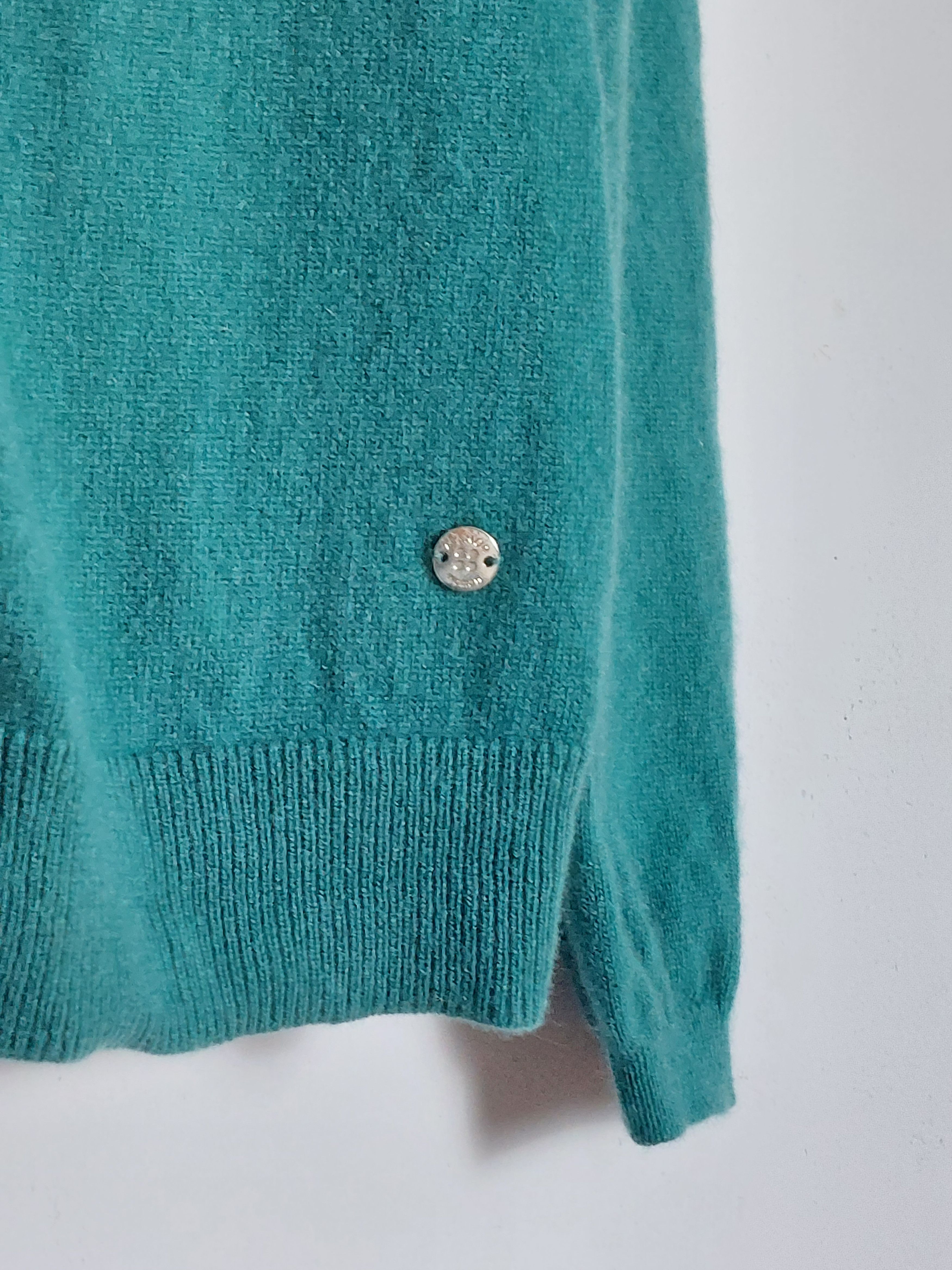 Other 100% Cashmer Cardigan Petrol Size M / US 6-8 / IT 42-44 - 9 Thumbnail